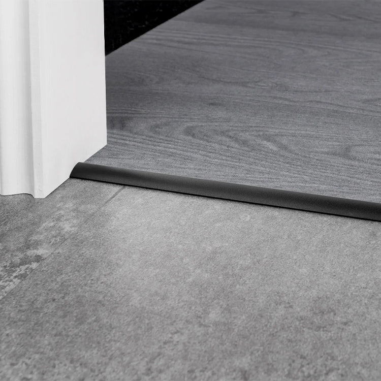 Stairrods UK Premier Single 4 Single Edge Door Bar in Black - Thin Carpet to Vinyl