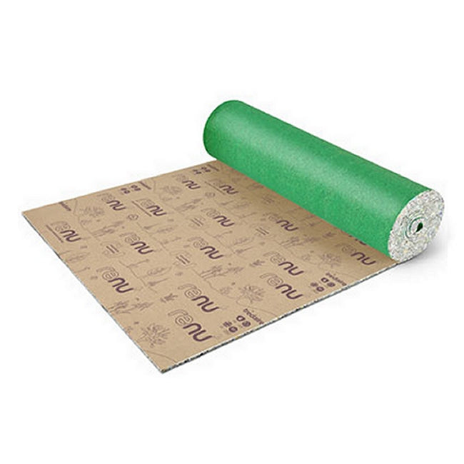 Renu Green 9mm PU Foam Underlay - 15.07m2 Full Roll