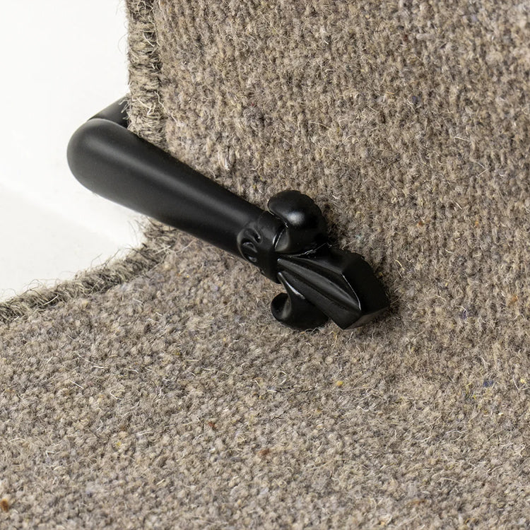 Stairrods UK Black Victorian Stair Clip (Pair)
