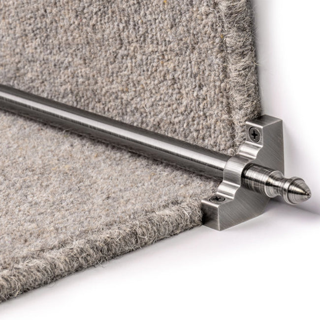 Stairrods UK Homepride Pewter Stair Rod For Carpet Runners