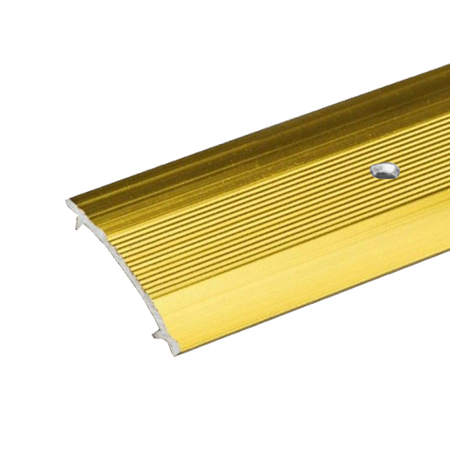 Stikatak Cover Strip Door Bar in Gold - Carpet to Carpet