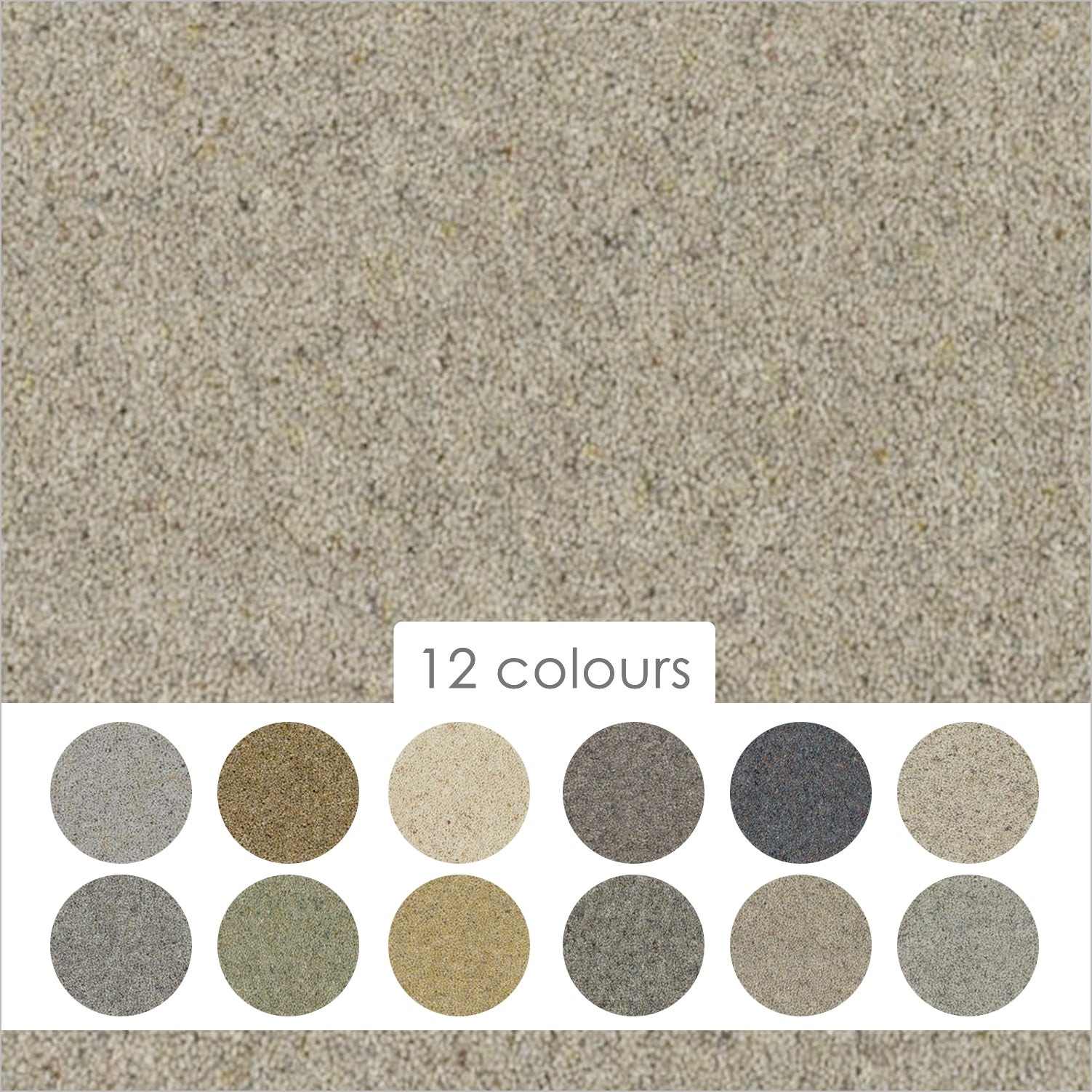 Victoria Carpets 57oz Strathmore Berber 80% Wool Blend Twist
