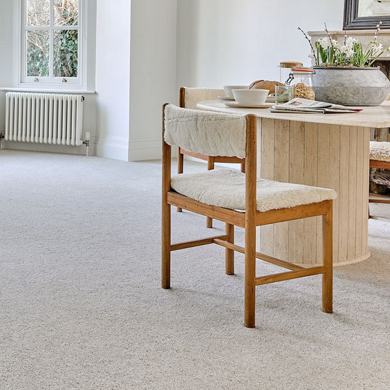 Victoria Carpets 57oz Strathmore Berber 80% Wool Blend Twist