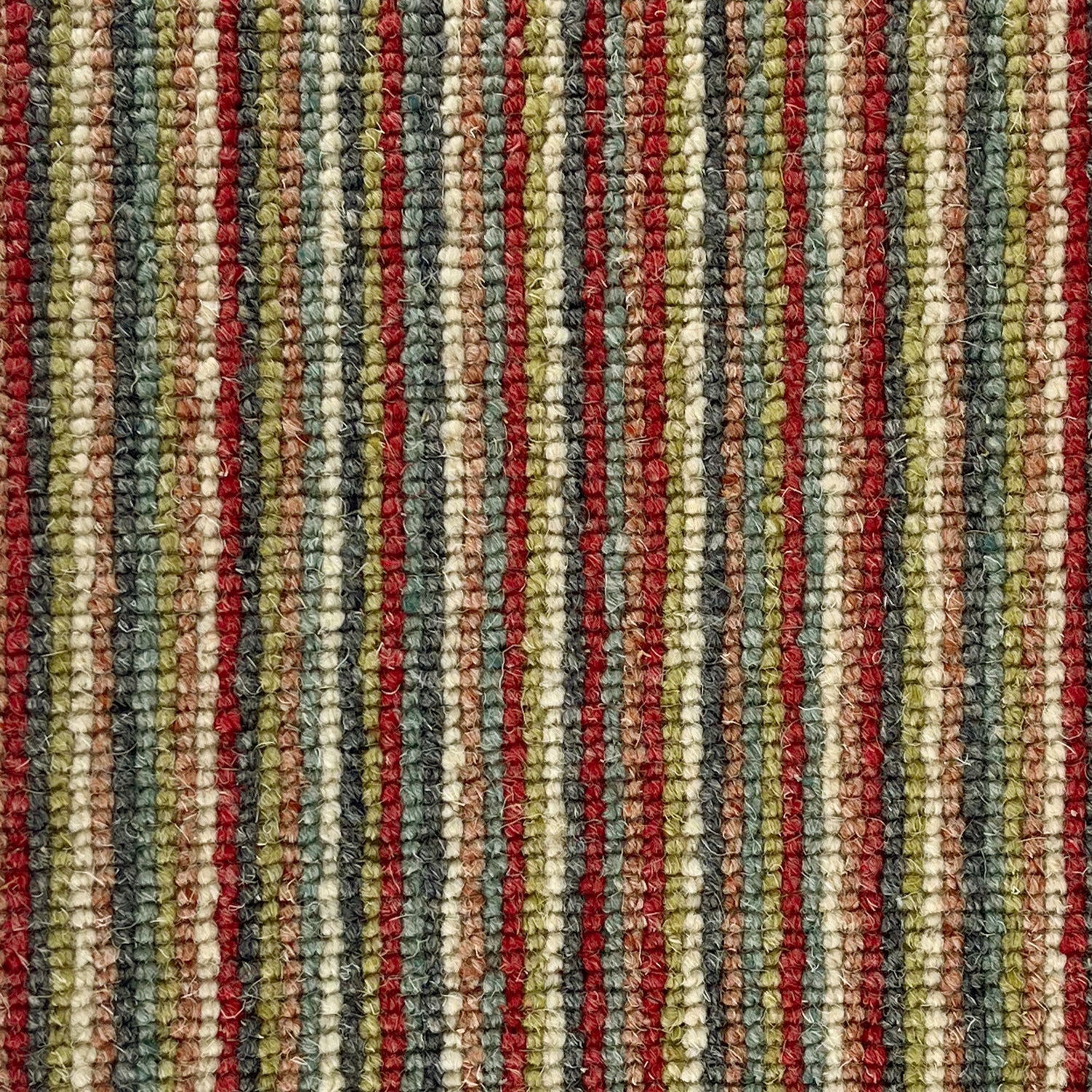 Telenzo Carpets Mainline Stripe 100% Wool Loop Carpet