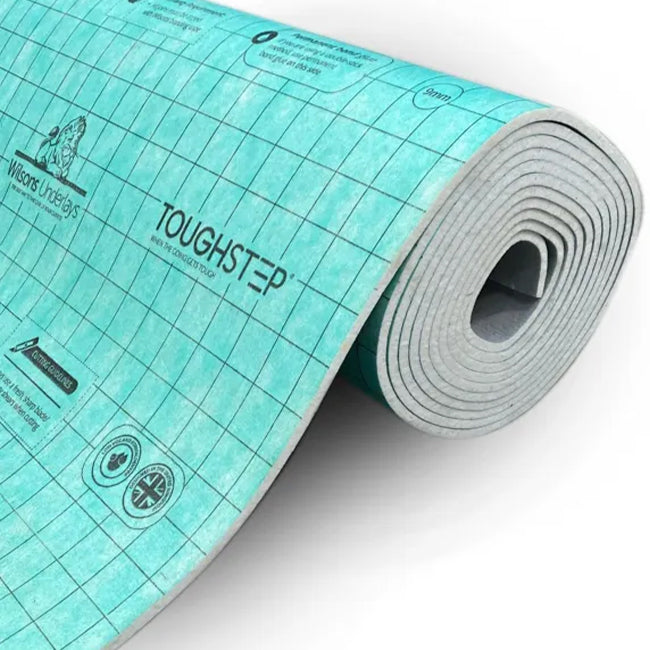 Wilsons ToughStep 9mm PU Foam Underlay - 10.00m2 Full Roll