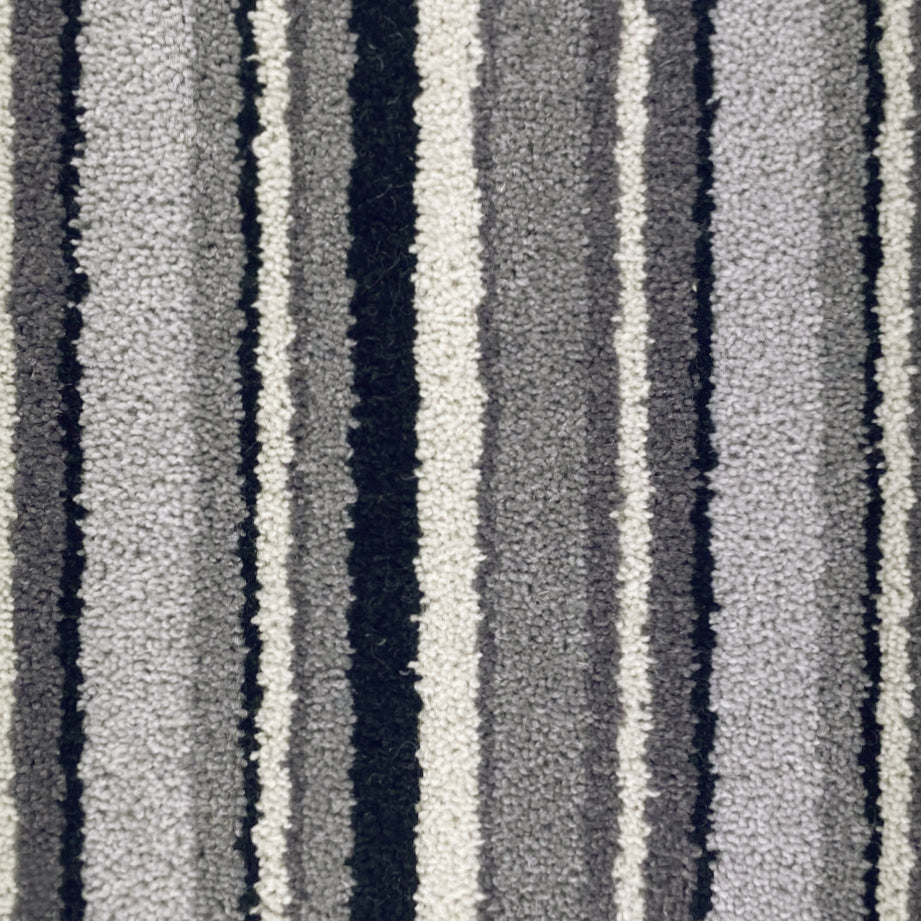 Kingsmead Artwork 80% Wool Blend Stripe Carpet