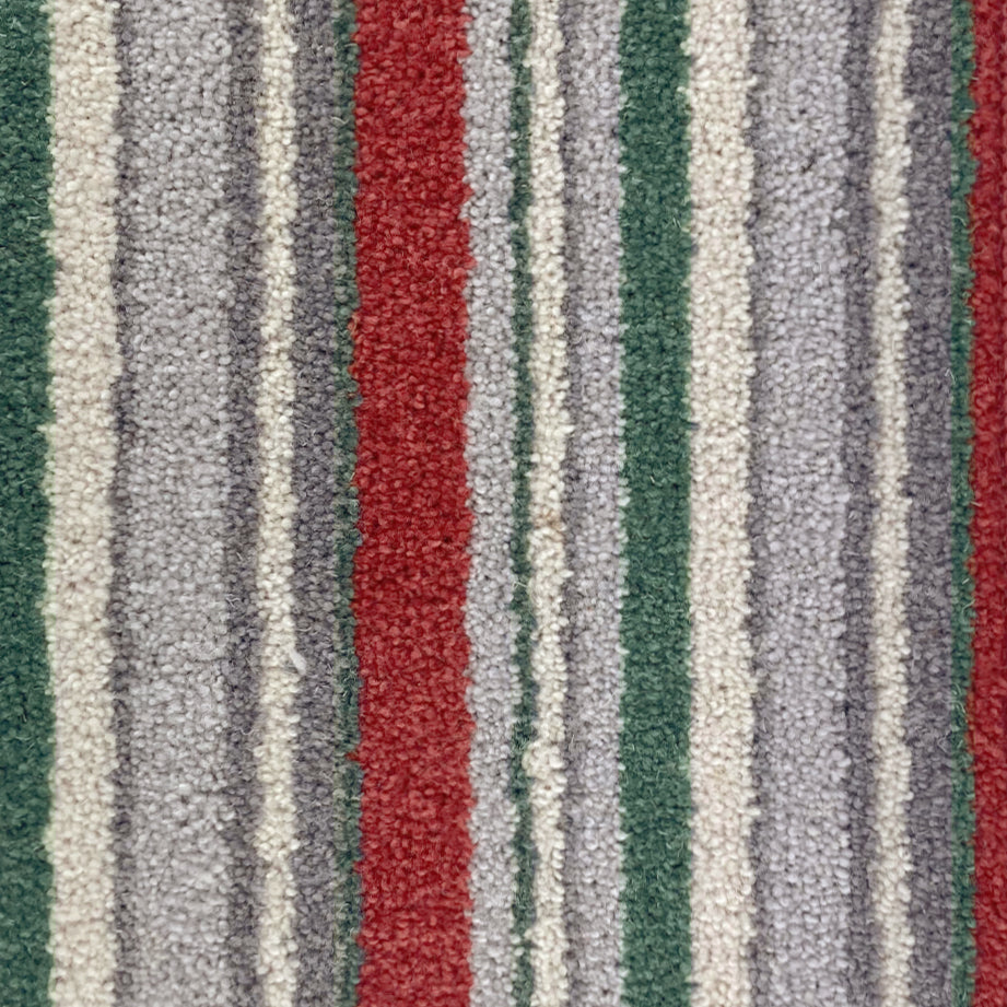 Kingsmead Artwork 80% Wool Blend Stripe Carpet