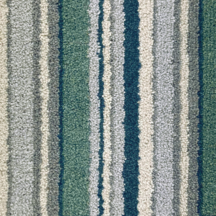 Kingsmead Artwork 80% Wool Blend Stripe Carpet