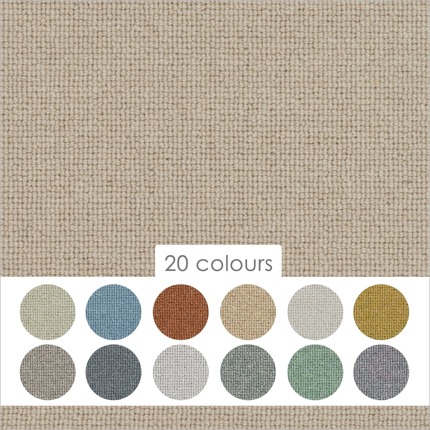 Victoria Carpets Tudor Co-Ordinates 100% Wool Loop