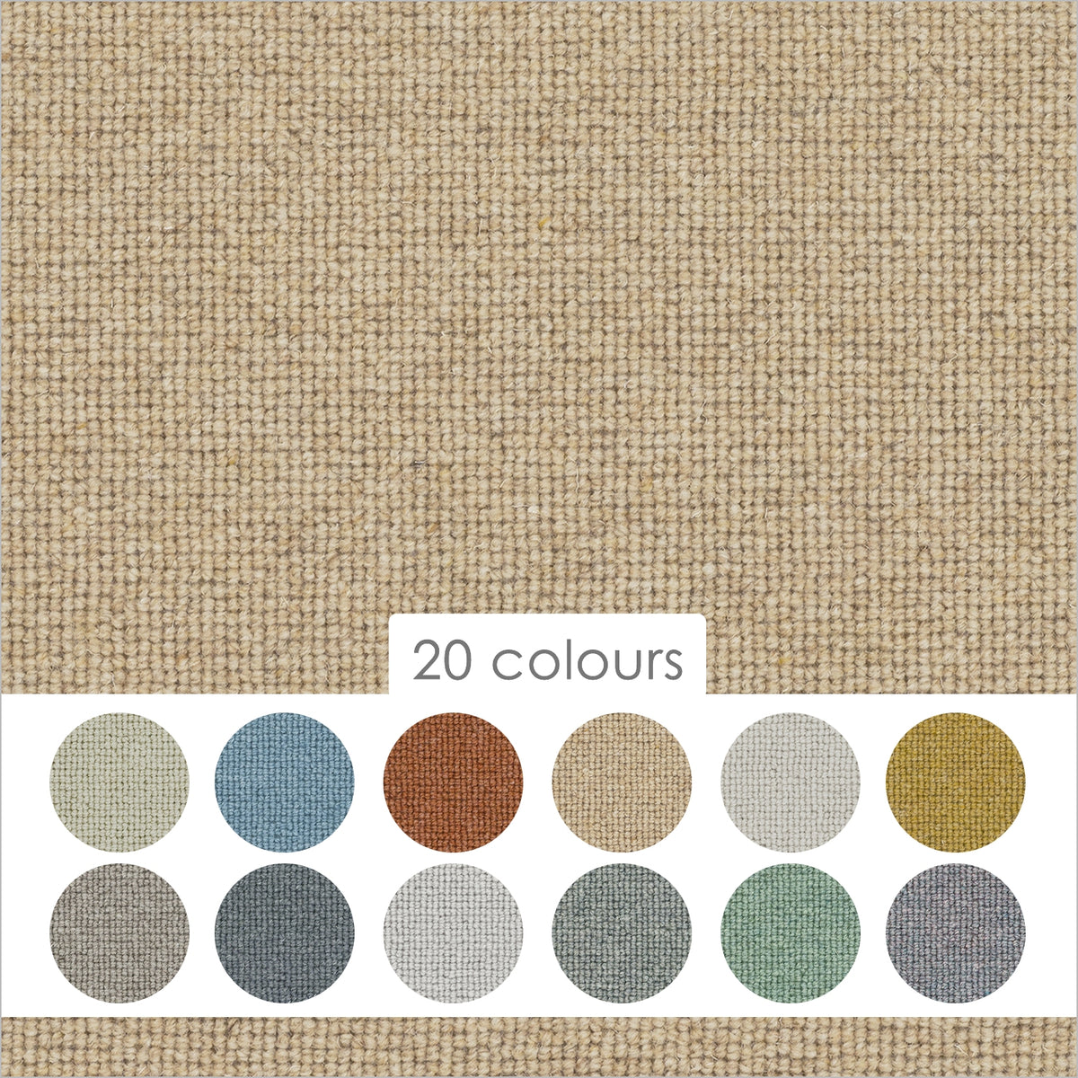 Victoria Carpets Tudor Co-Ordinates 100% Wool Loop
