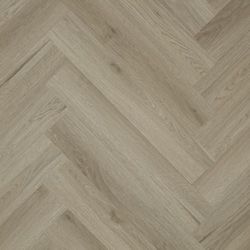 Victoria Design Floors Click LVT Flooring in Universal 55 Fawn Herringbone Wood Effect 50760-27 - 1.87m2 Full Pack