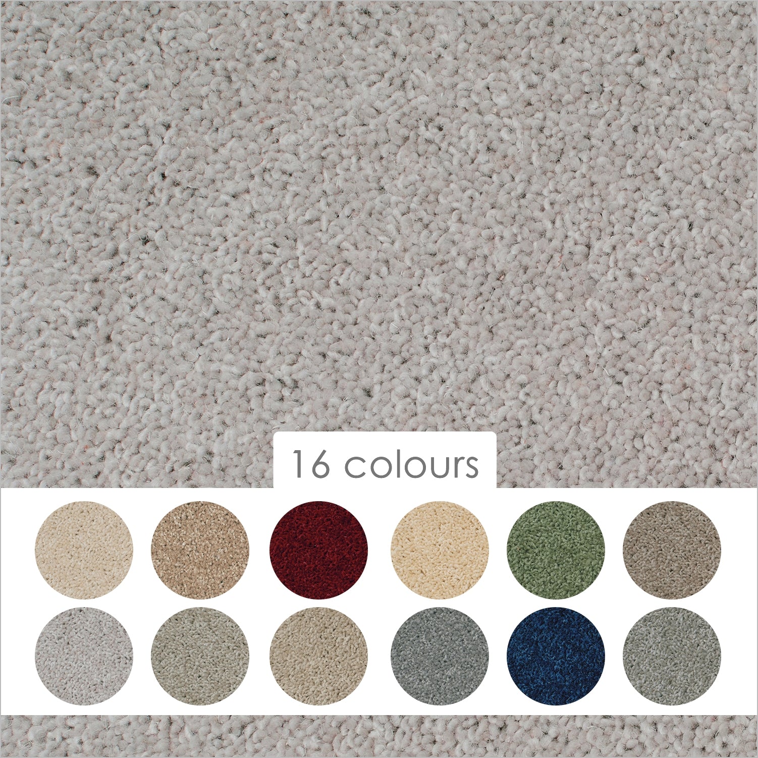 Causeway Carpets 50oz City Twist 80% Wool Blend Twist Pile Carpet