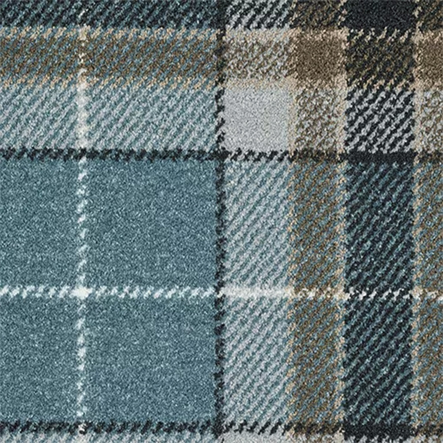 Abingdon Carpets Stainfree Wilton Check Chatsworth Tartan Pattern Carpet