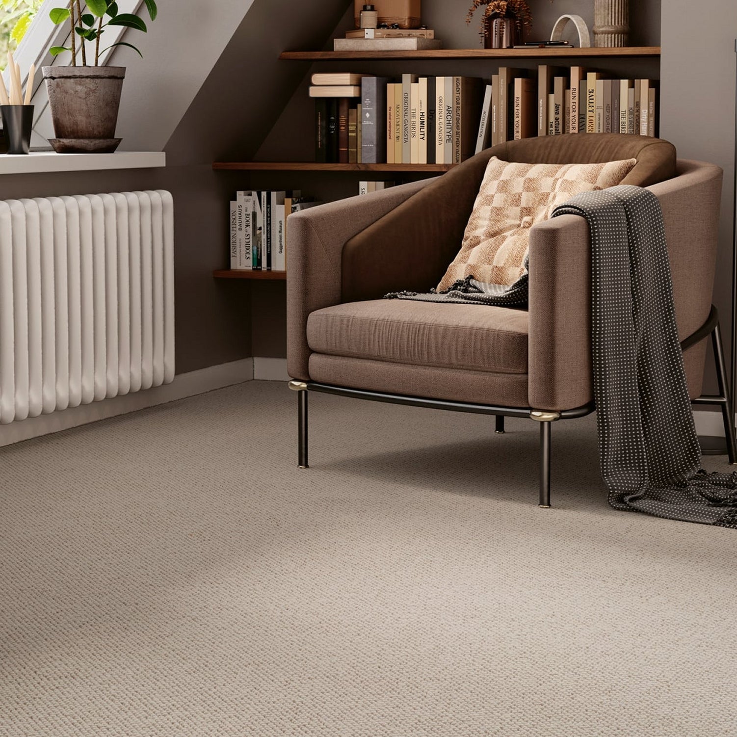 Causeway Carpets Camberley Classic 70% Wool Blend Loop Pile Carpet