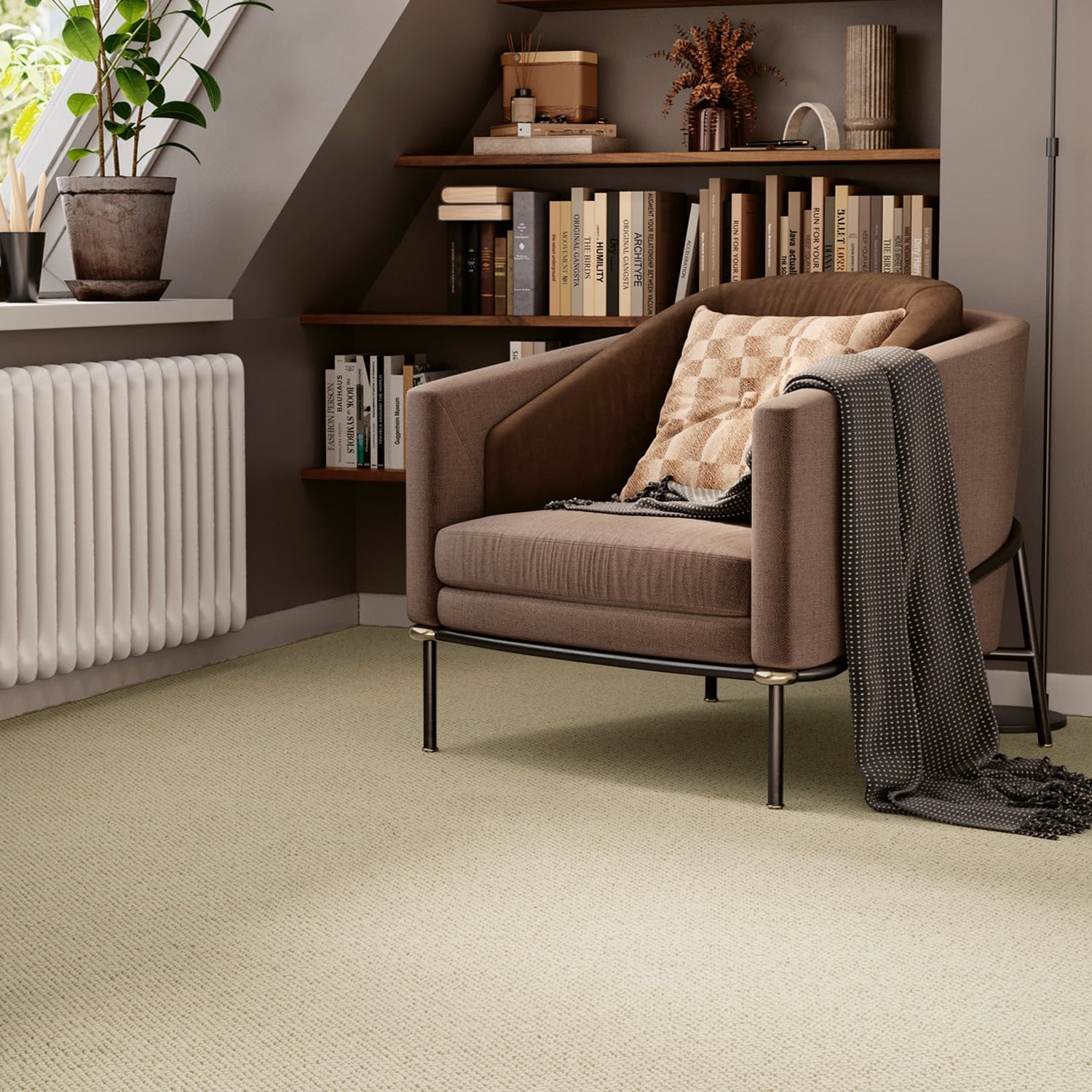 Causeway Carpets Camberley Textures 70% Wool Blend Loop Pile Carpet