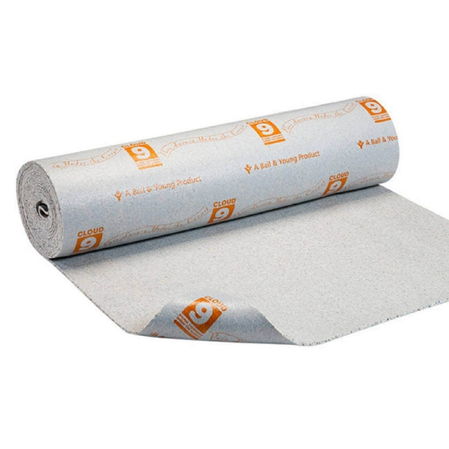 Cloud 9 Super Contract 10mm PU Foam Underlay - 15.07m2 Full Roll