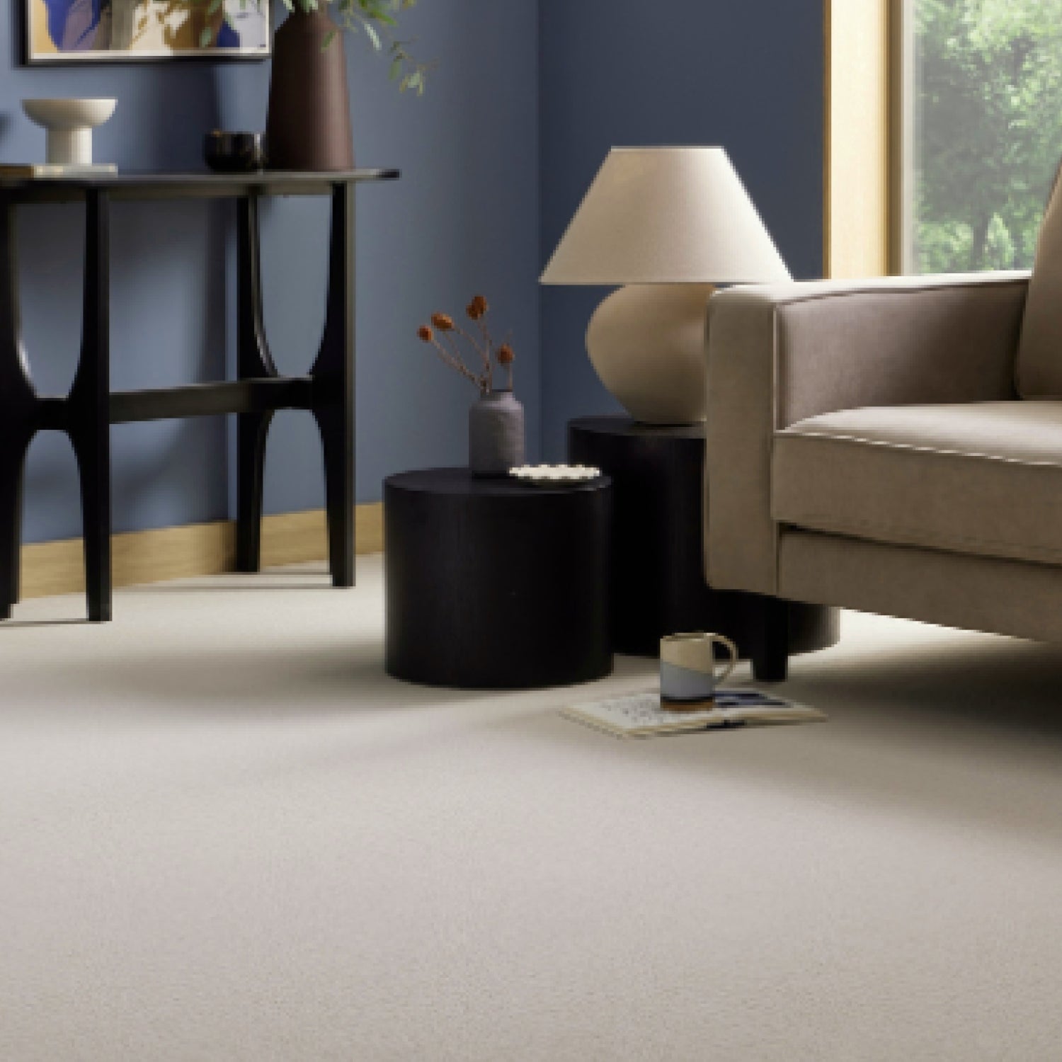 Hugh Mackay Deco Plain 100% Wool Loop Carpet