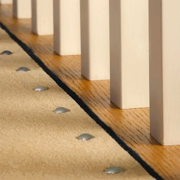 Stair Rods UK Easystuds Satin Nickel Carpet Studs