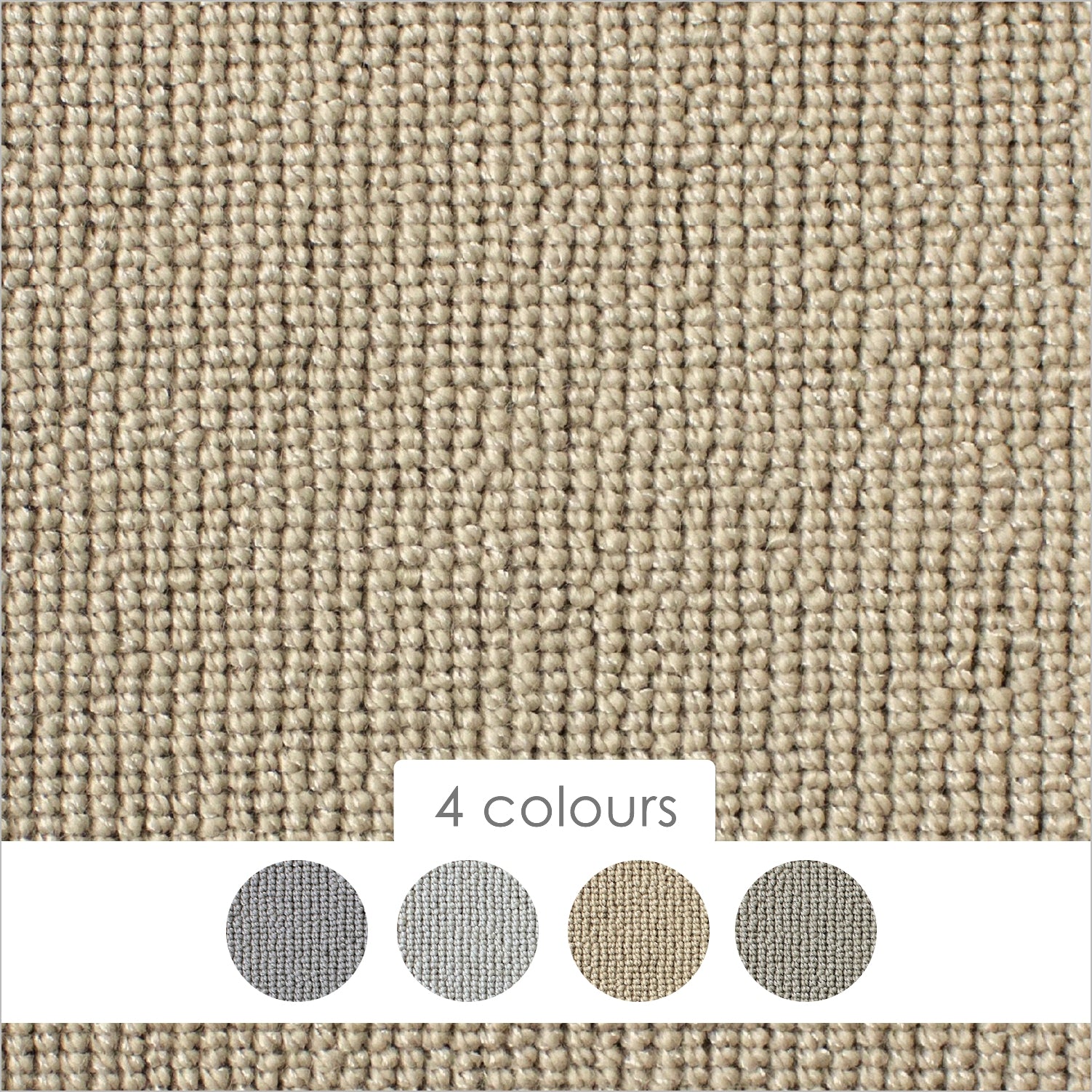 Causeway Carpets Fantasy Charm 90% Wool Loop Pile Carpet