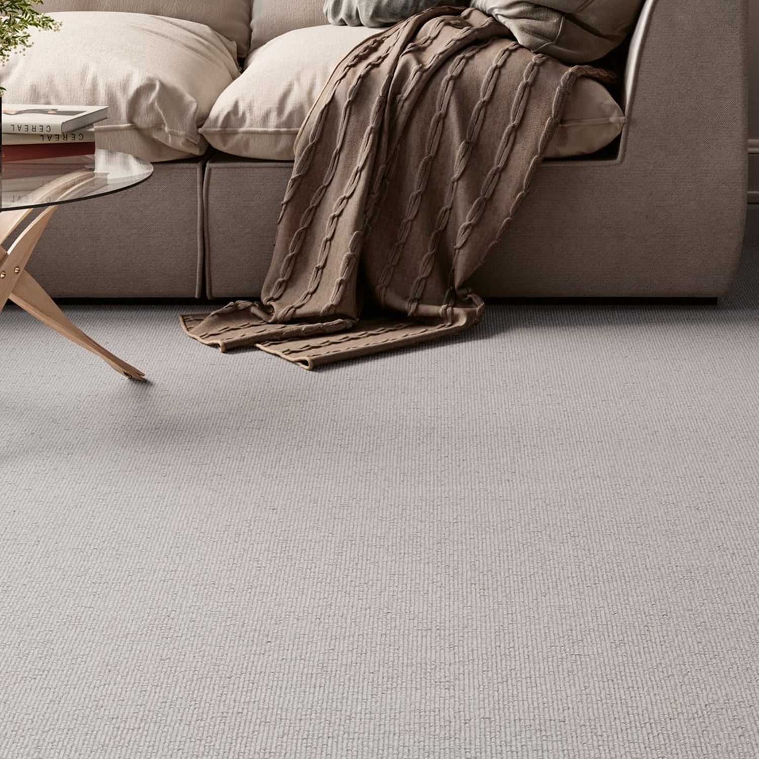 Causeway Carpets Firenze Bloom 100% Wool Loop Pile Carpet