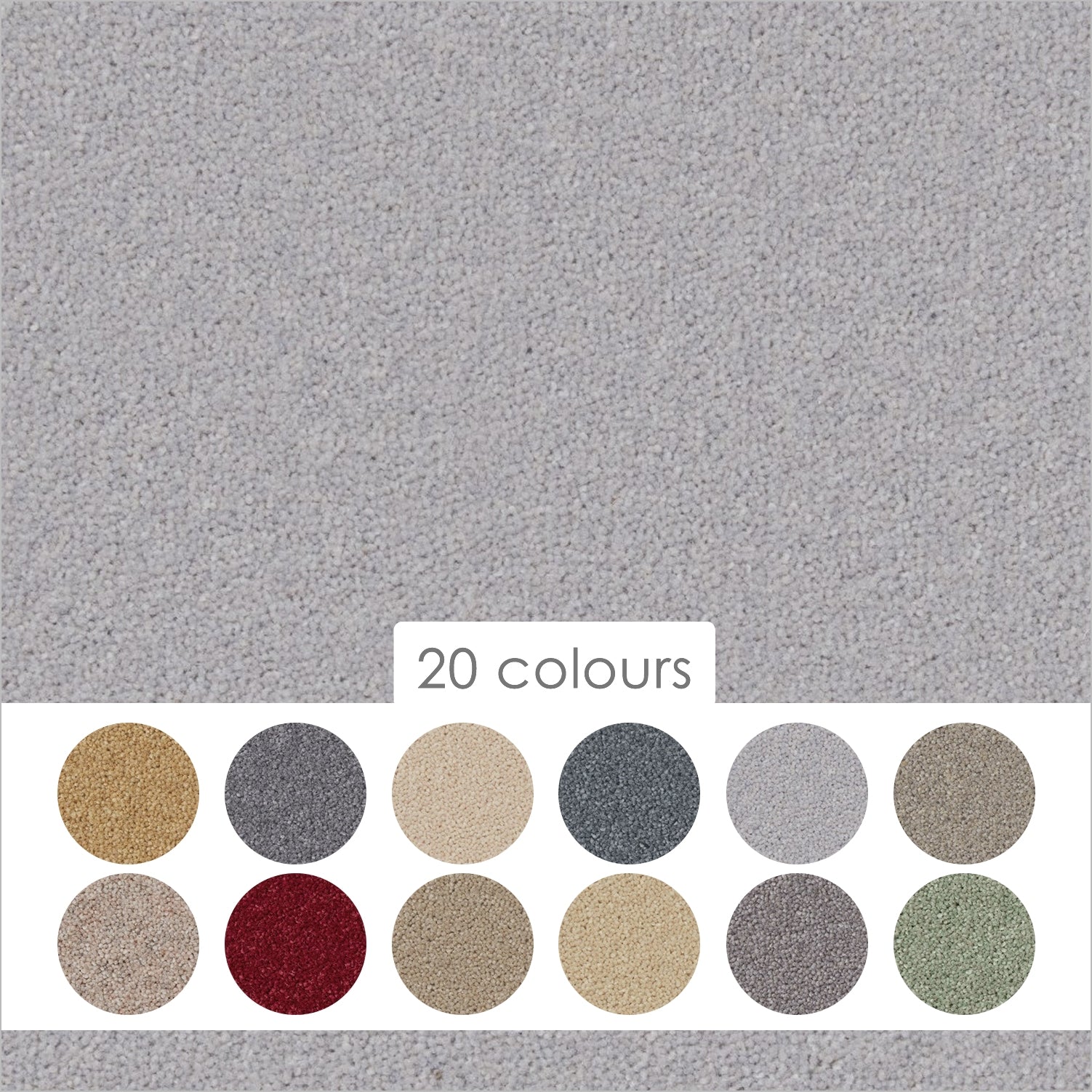 Cormar 50oz Hampstead Deluxe 80% Wool Blend Twist Pile Carpet