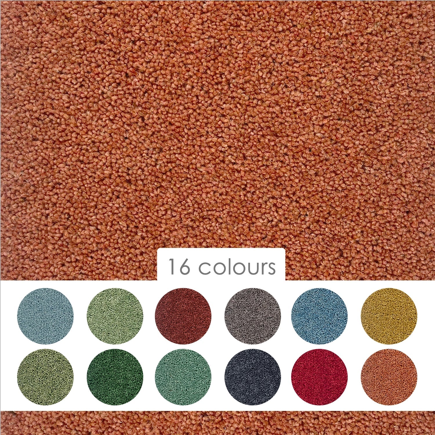 Hugh Mackay 50oz Durham Twist Colours 80% Wool Blend Twist Carpet
