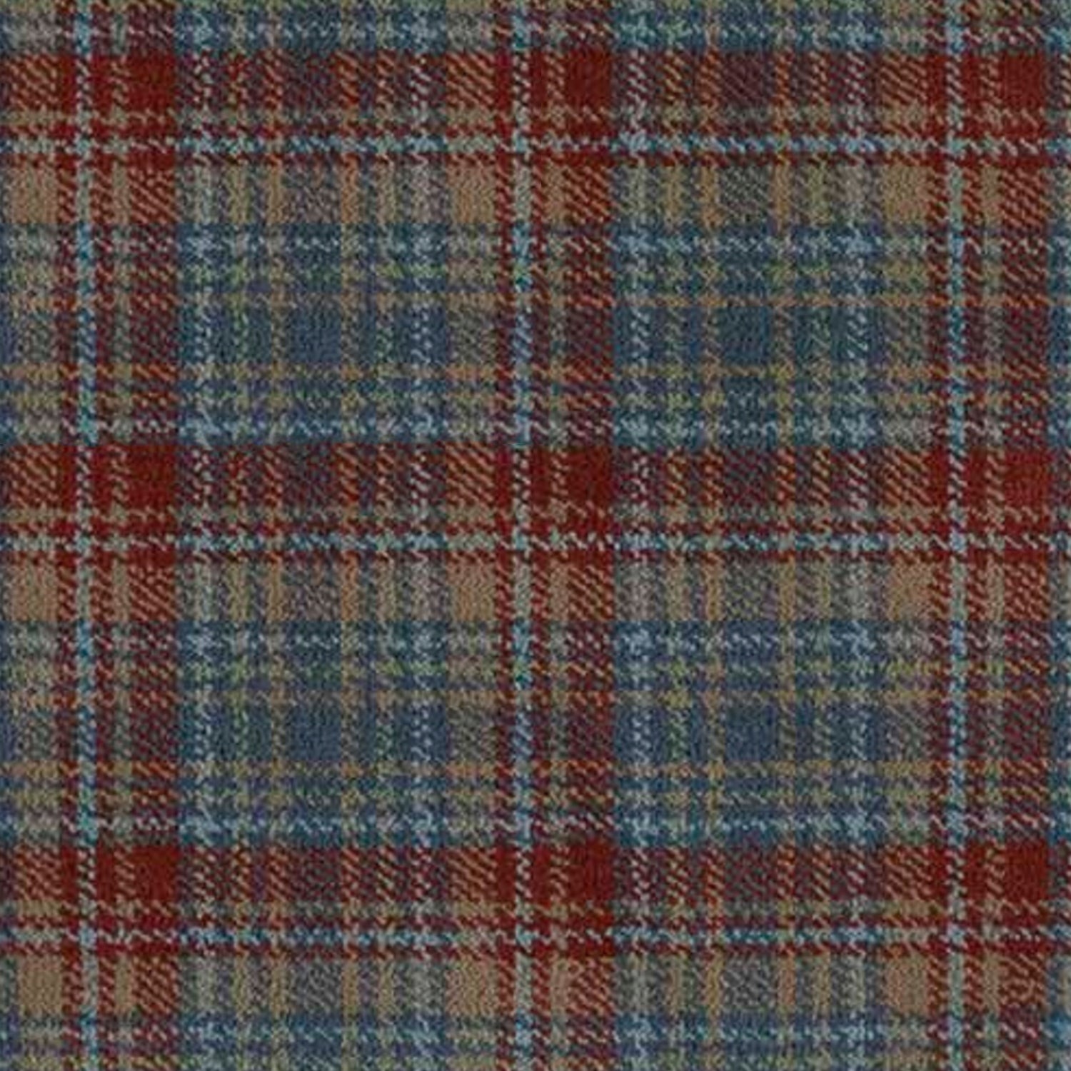 Hugh Mackay Harrison Tartan Axminster Wool Blend Carpet