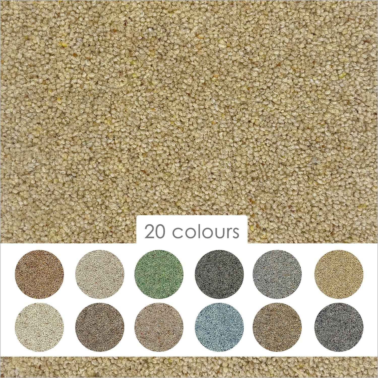 Hugh Mackay 55oz Swaledale 80% Wool Blend Twist Carpet