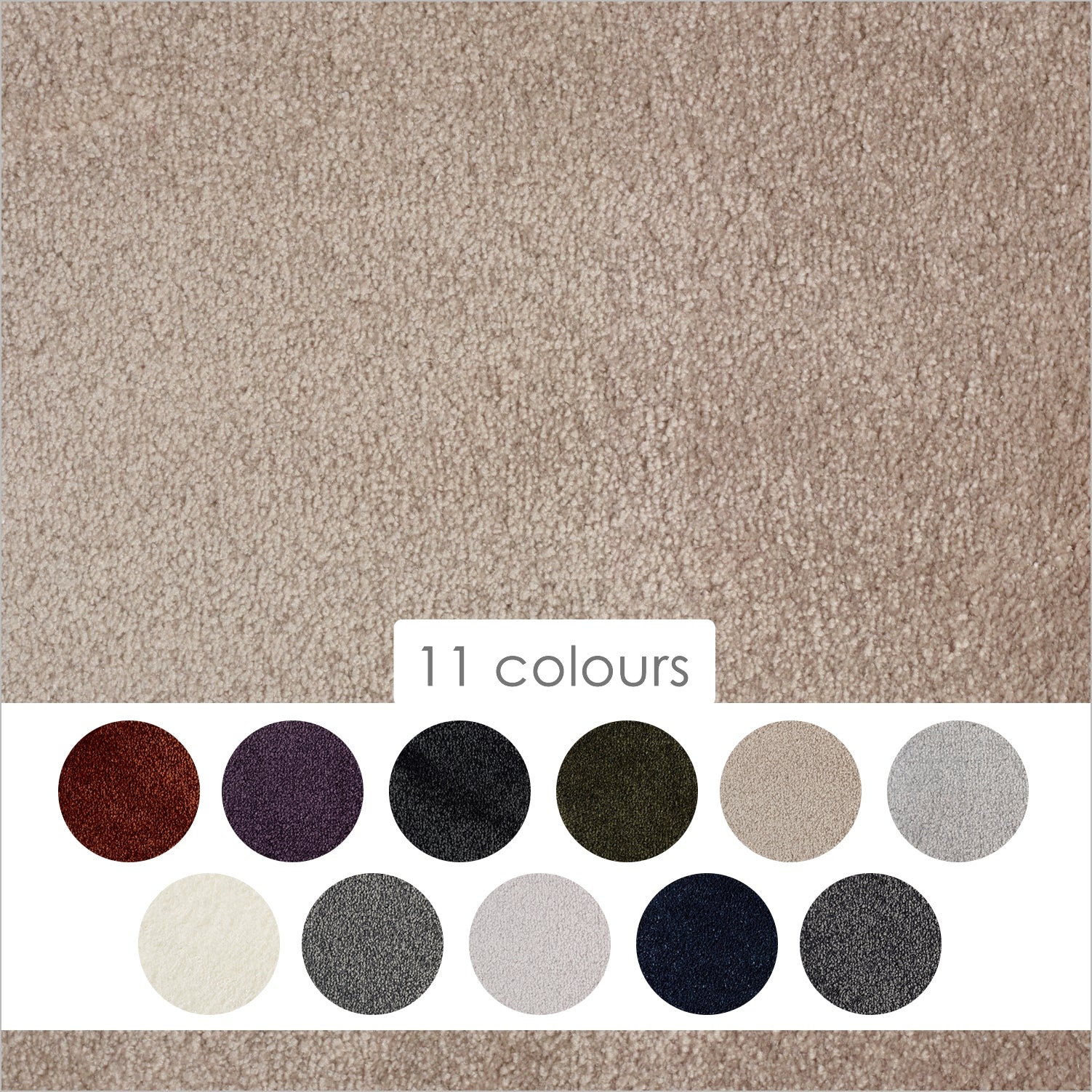 ITC Chamonix 100% Nylon Faux Silk Velvet Carpet