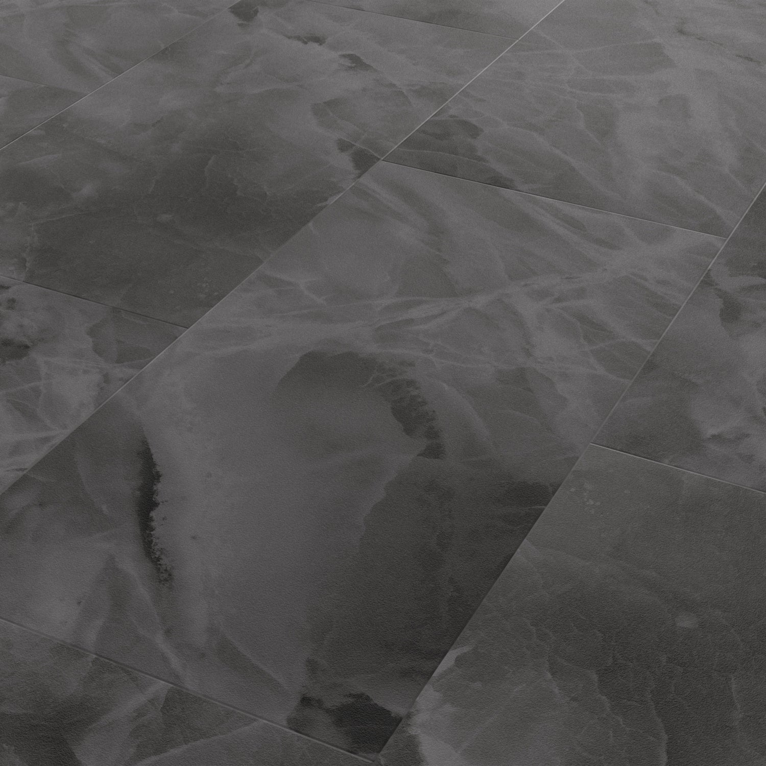 Karndean Art Select Gluedown LVT Flooring in Black Onyx LM34 - 3.34m2 Full Pack