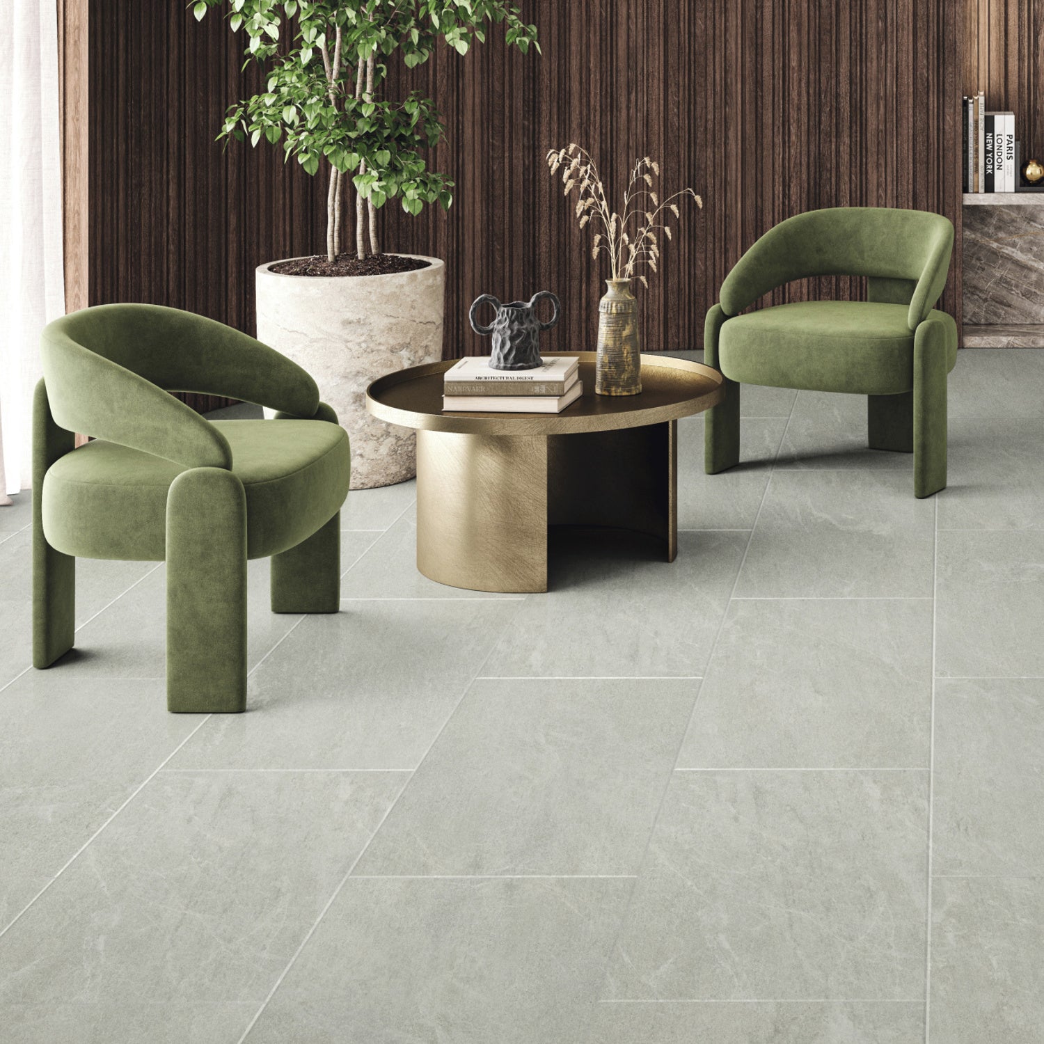 Karndean Art Select Gluedown LVT Flooring in Brenner Quartzite LM47 - 3.34m2 Full Pack