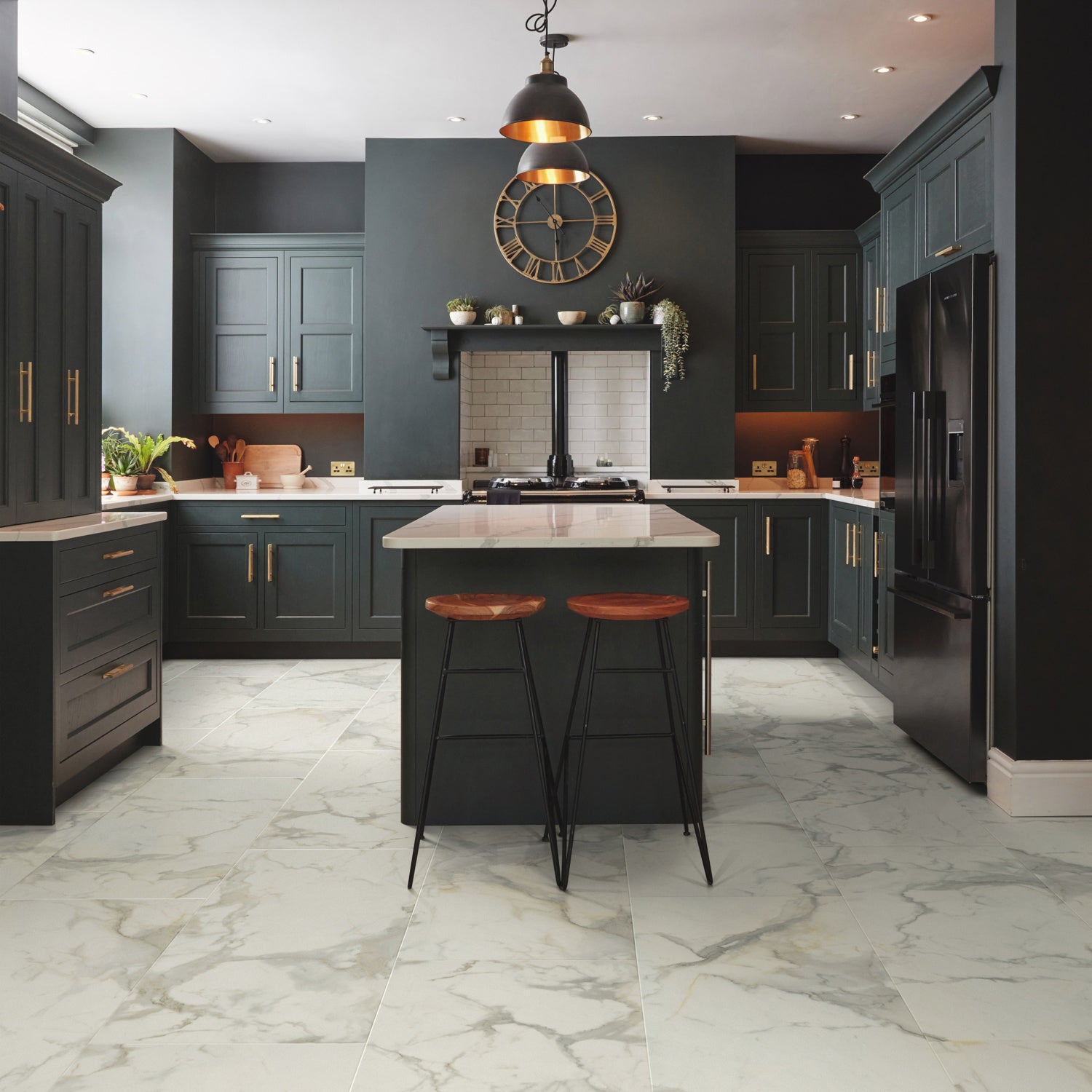 Karndean Art Select Gluedown LVT Flooring in Calacatta d'Oro LM33 - 3.34m2 Full Pack