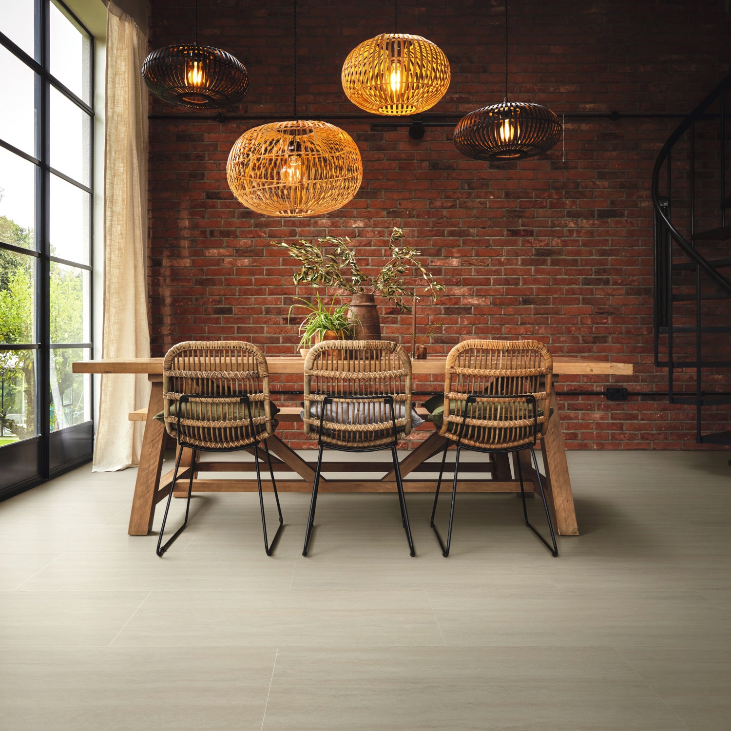 Karndean Art Select Gluedown LVT Flooring in Champagne Travertino LM38 - 3.34m2 Full Pack