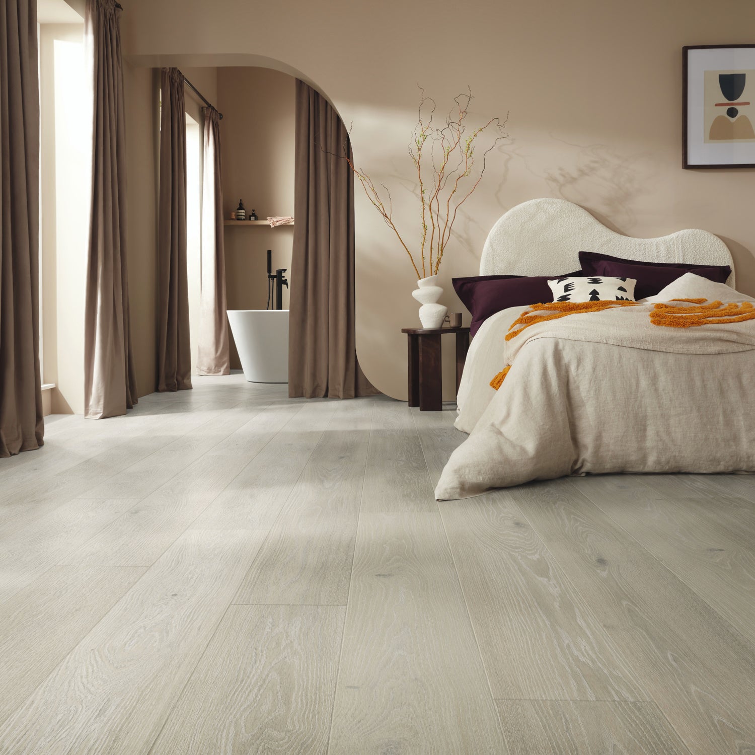 Karndean Art Select Gluedown LVT Flooring in Clay Artisan Oak RL29 - 3.25m2 Full Pack