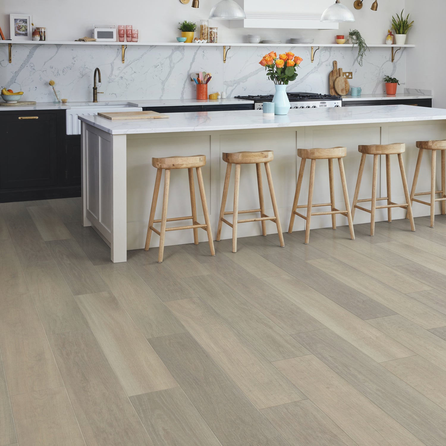 Karndean Art Select Gluedown LVT Flooring in Glacier Oak RL21 - 3.25m2 Full Pack