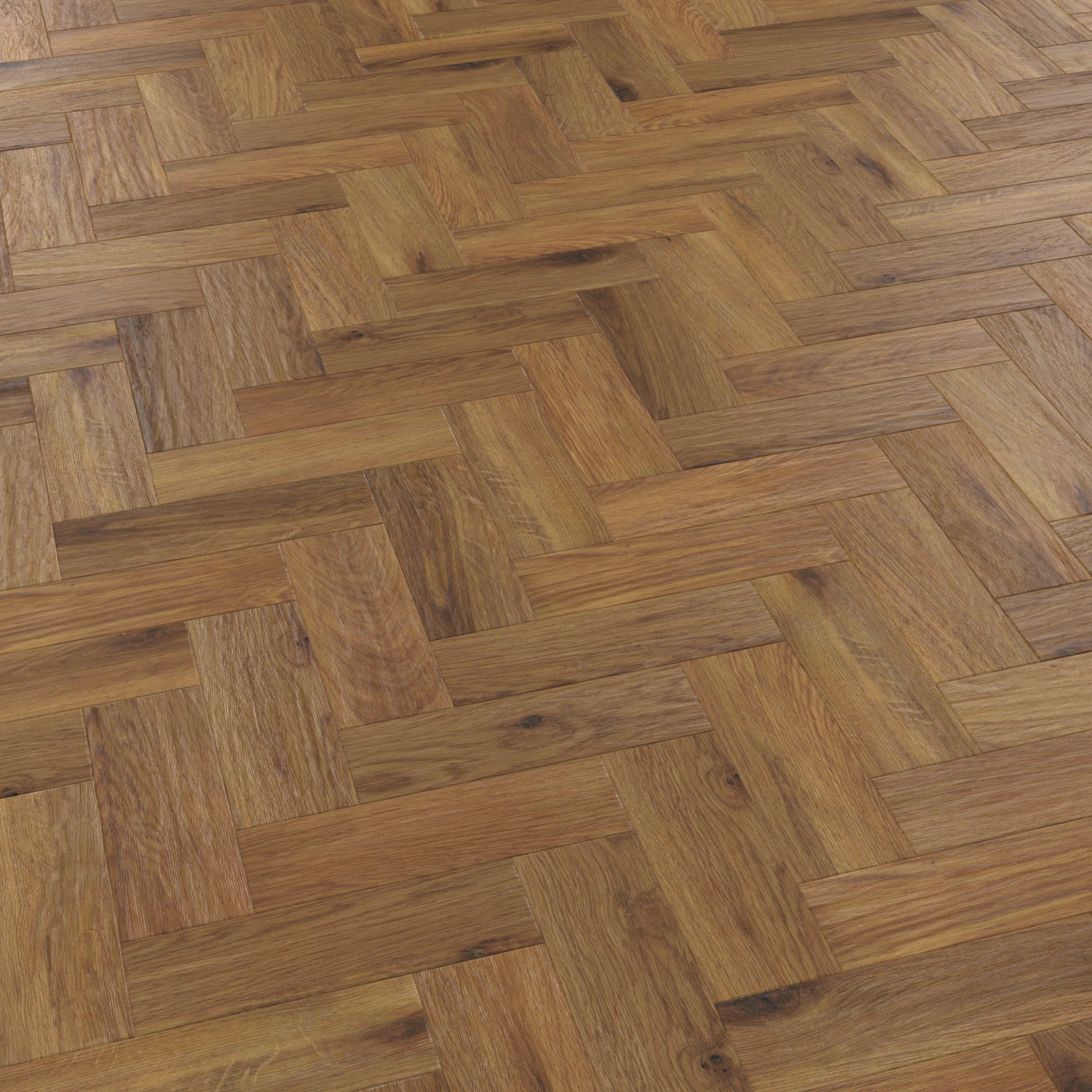 Karndean Art Select Gluedown LVT Flooring in Morning Oak Parquet AP06 - 3.34m2 Full Pack