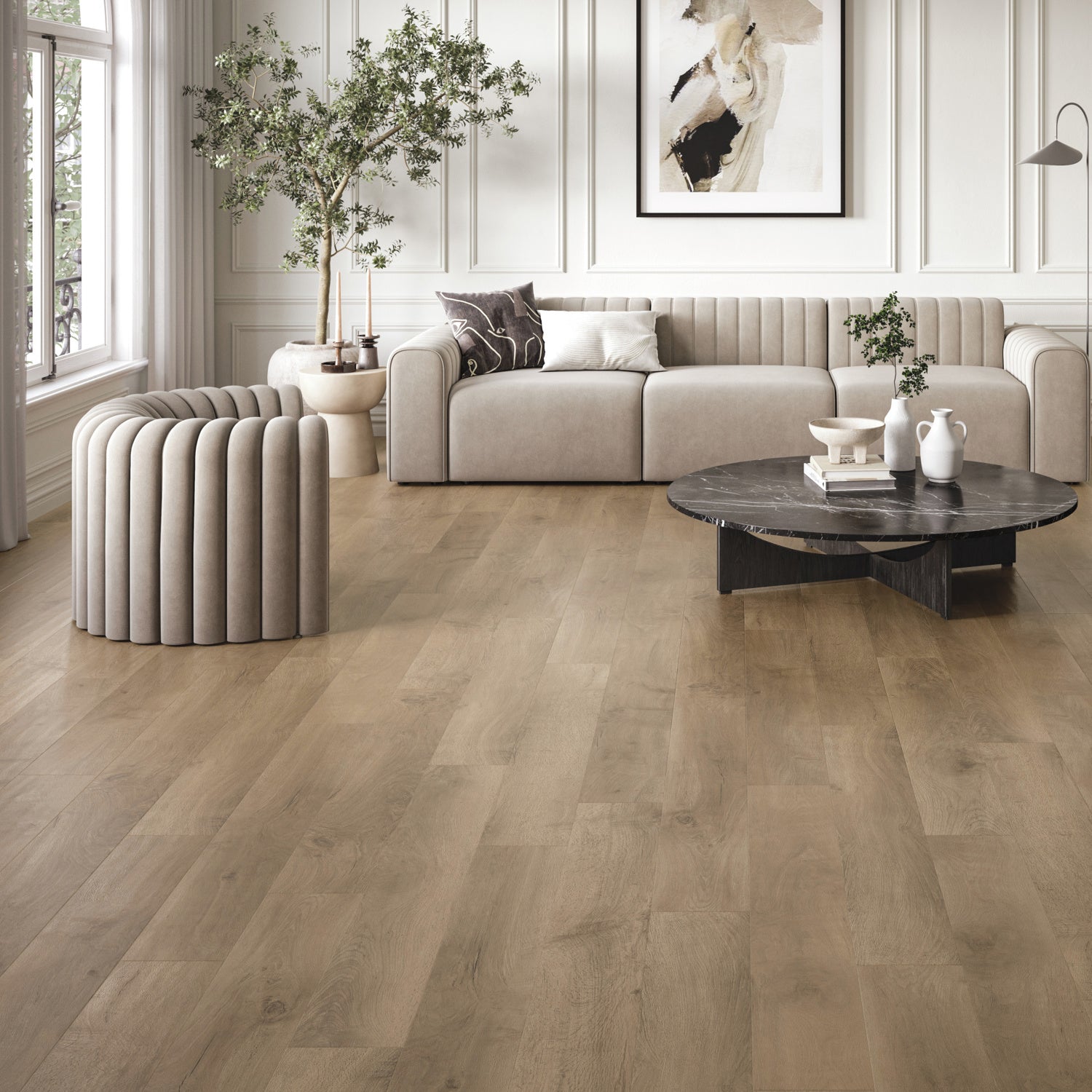 Karndean Art Select Gluedown LVT Flooring in Salon Oak RL13 - 3.25m2 Full Pack