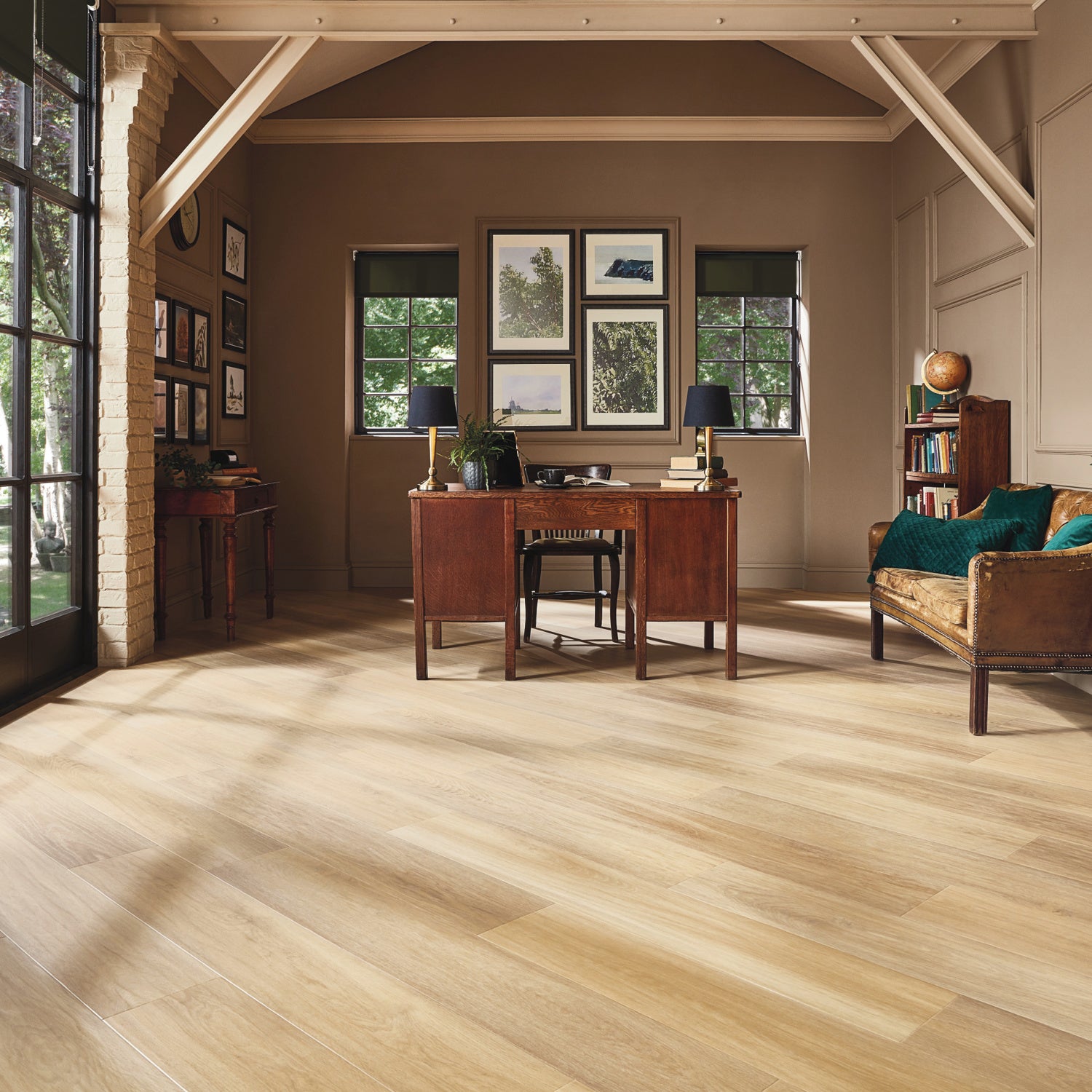 Karndean Art Select Gluedown LVT Flooring in Savannah Oak RL23 - 3.25m2 Full Pack
