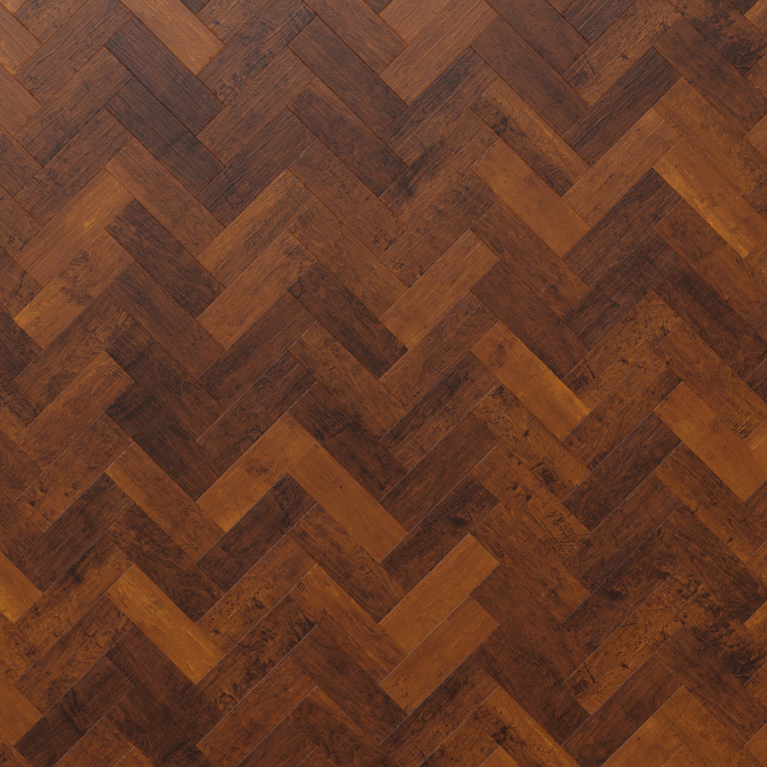 Karndean Art Select Gluedown LVT Flooring in Spanish Cherry Parquet AP05 - 3.34m2 Full Pack