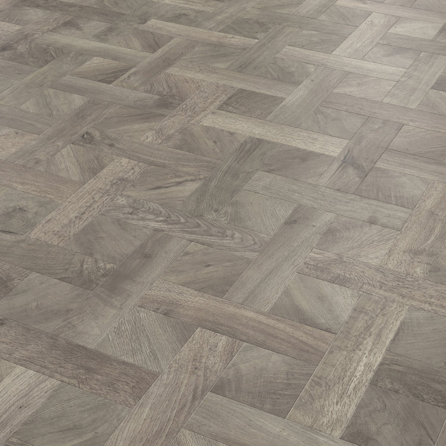 Karndean Art Select Gluedown LVT Flooring in Storm Oak Basketweave SBW-RL12 - 3.48m2 Full Pack