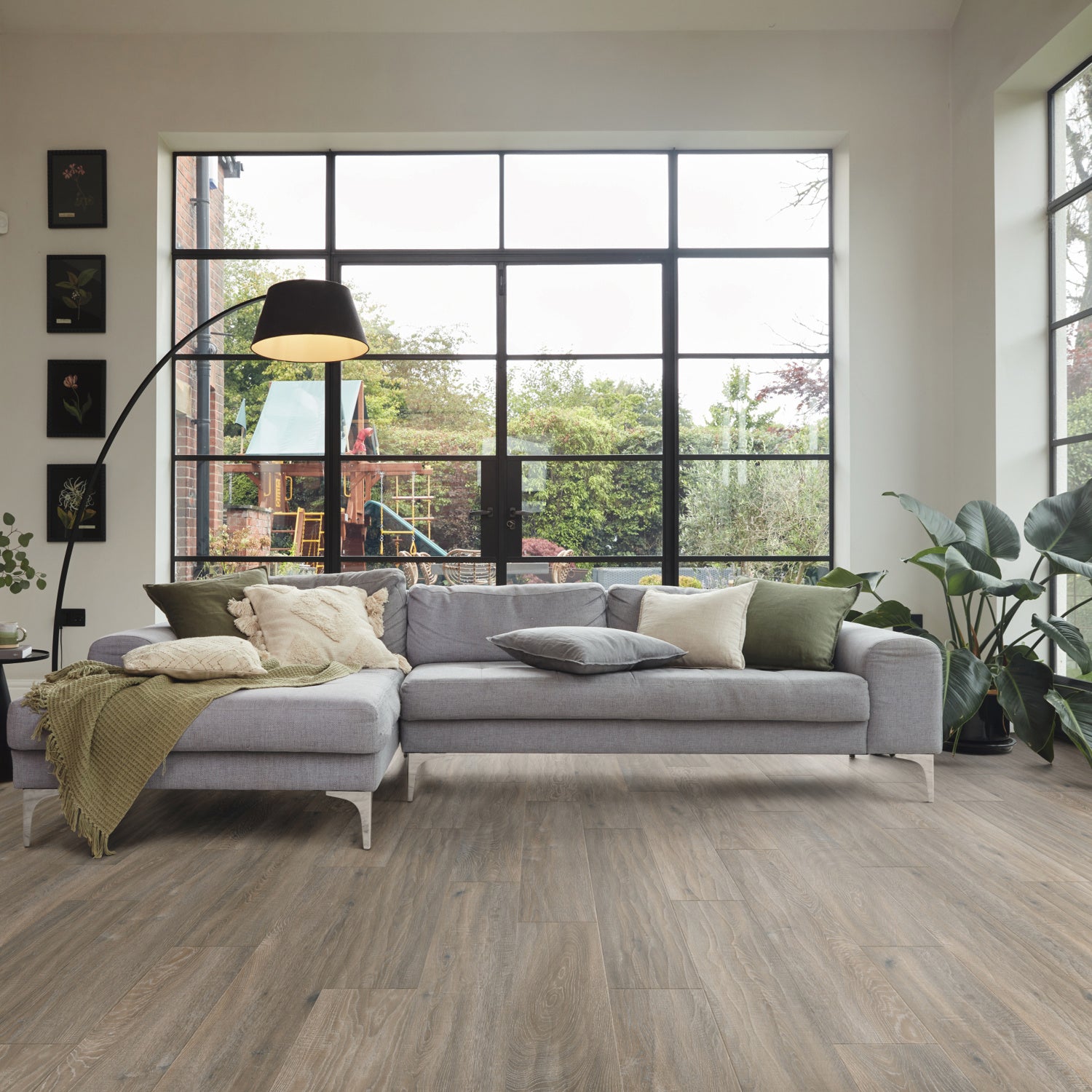 Karndean Art Select Gluedown LVT Flooring in Tweed Oak Plank RL37 - 3.25m2 Full Pack