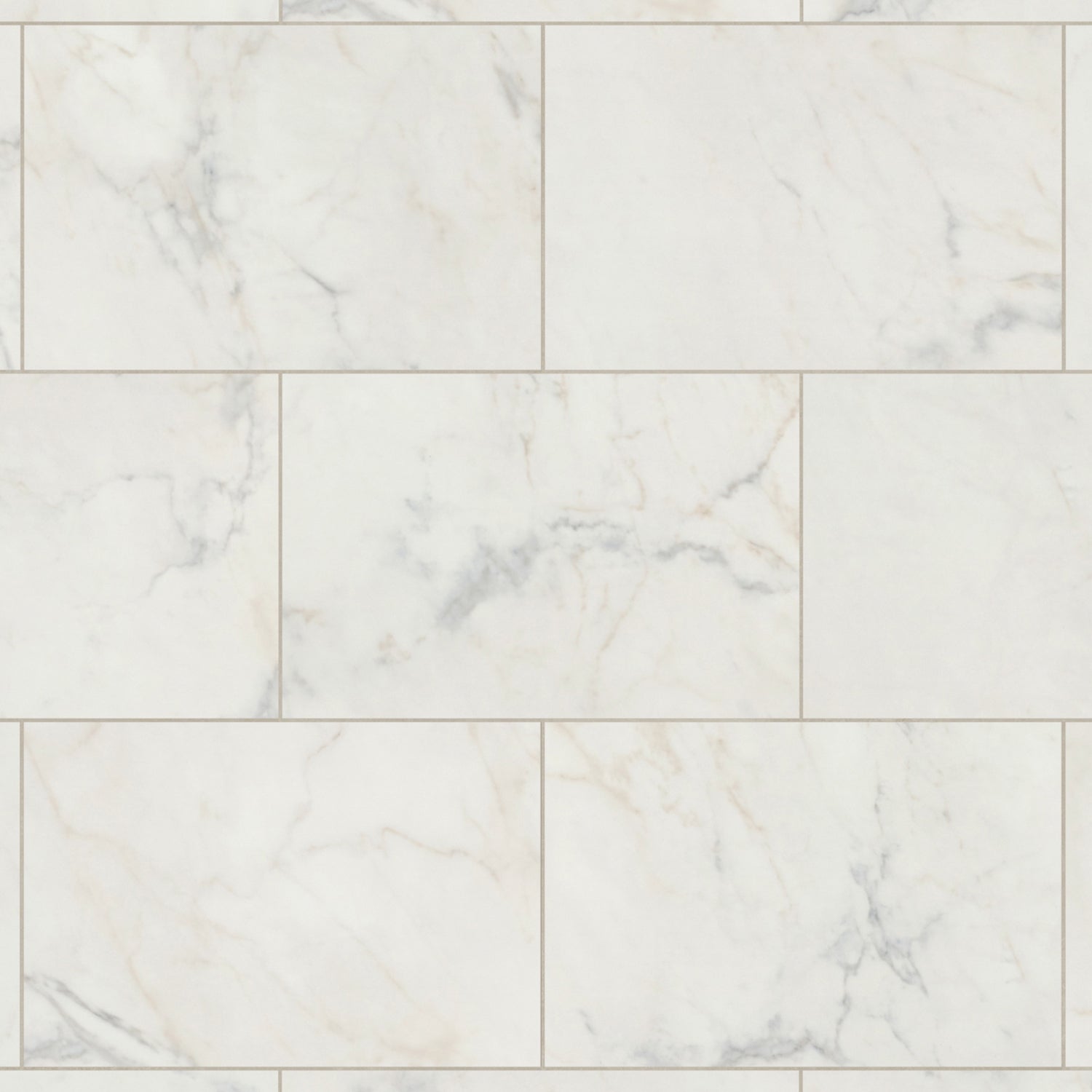Karndean Knight Tile Gluedown LVT Flooring in Glacial Marble ST27 - 3.34m2 Full Pack