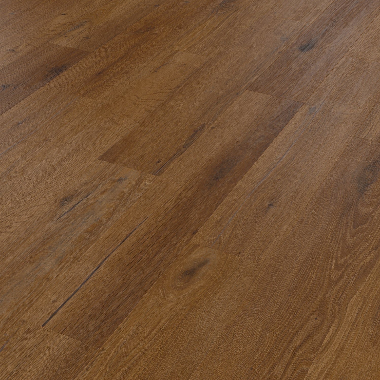 Karndean Knight Tile Gluedown LVT Flooring in Russet Character Oak KP163 - 3.34m2 Full Pack