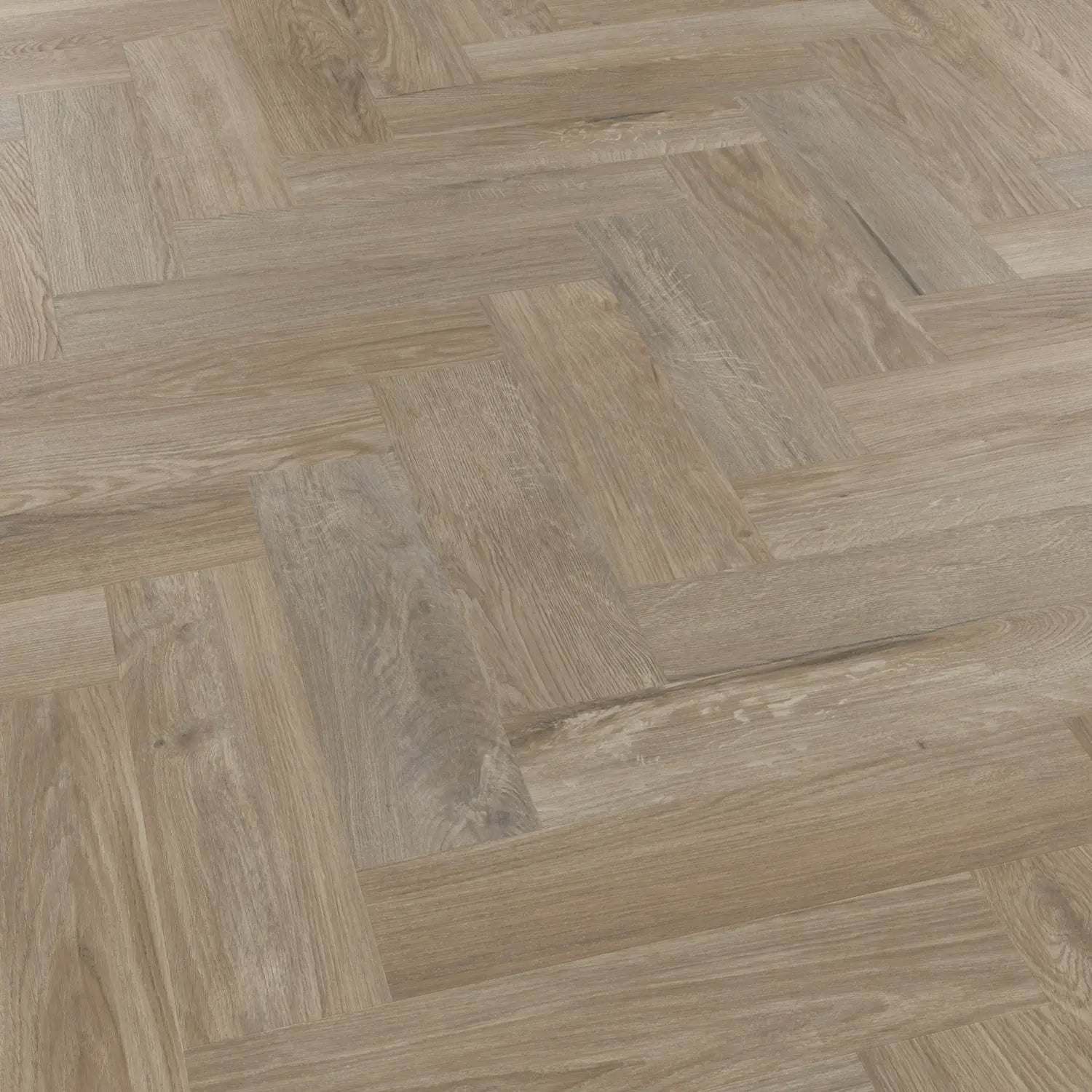 Karndean Van Gogh Gluedown LVT Flooring in Aviemore Oak Herringbone SM-VGW8242 - 3.34m2 Full Pack