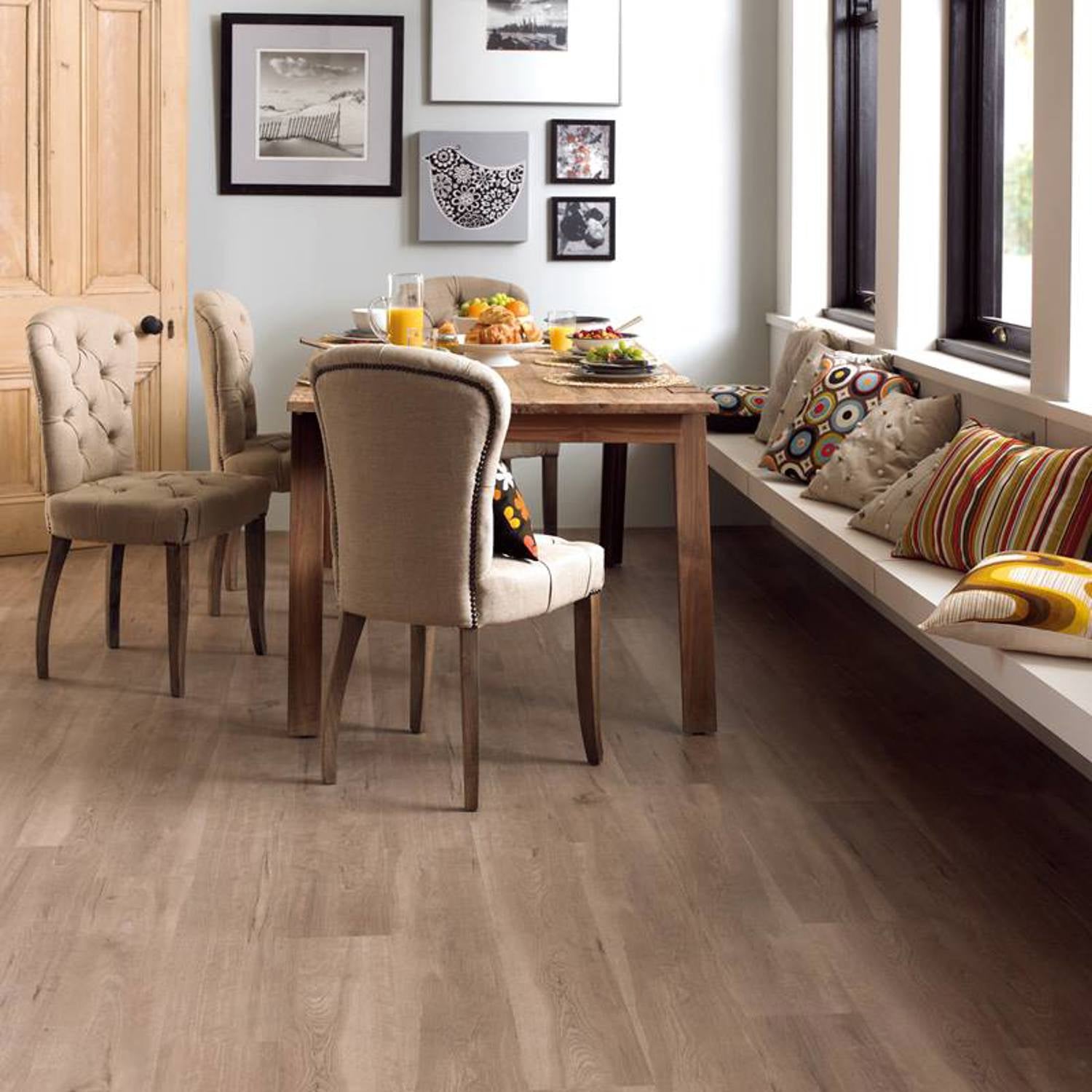 Karndean Van Gogh Gluedown LVT Flooring in Frosted Birch VGW83T - 3.25m2 Full Pack