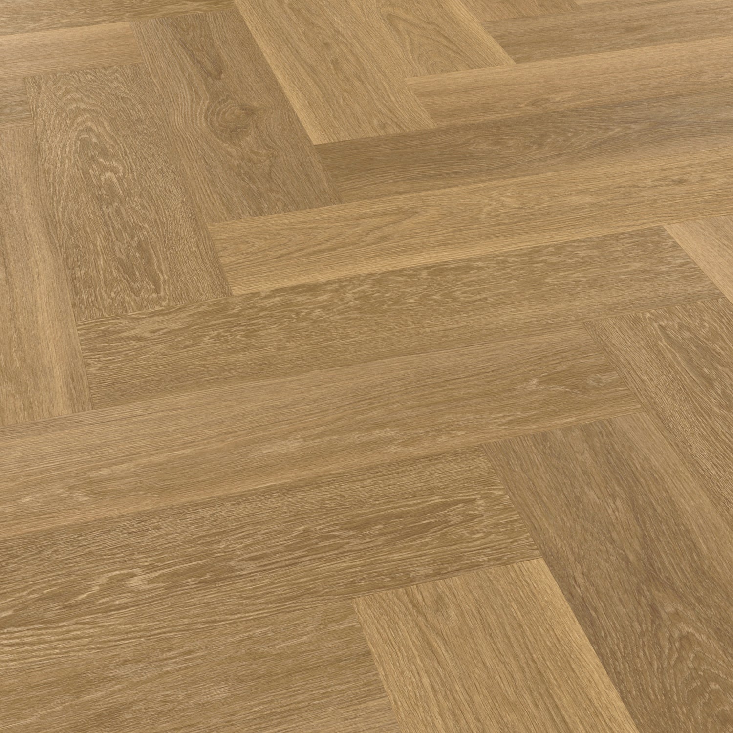 Karndean Van Gogh Gluedown LVT Flooring in Golden Brushed Oak Herringbone SM-VGW122T - 3.29m2 Full Pack