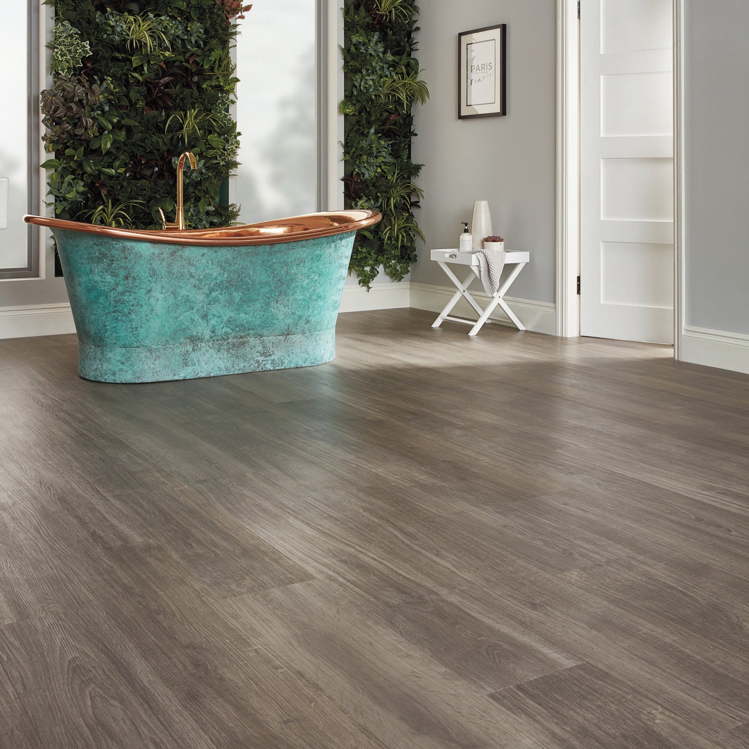 Karndean Van Gogh Gluedown LVT Flooring in Nimbus Oak VGW125T - 3.25m2 Full Pack