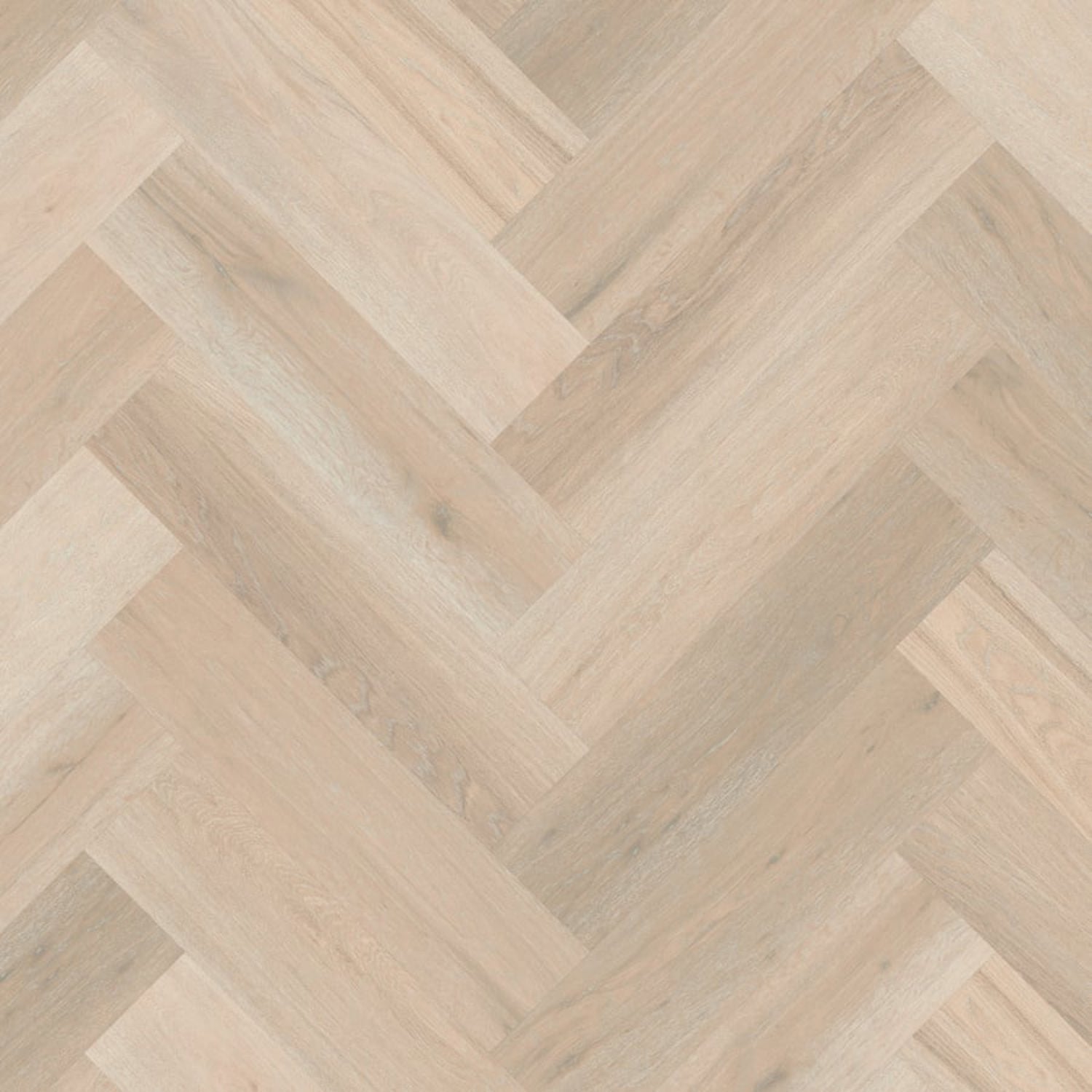 Karndean Van Gogh Gluedown LVT Flooring in Texas White Ash Herringbone SM-VGW8105 - 3.29m2 Full Pack