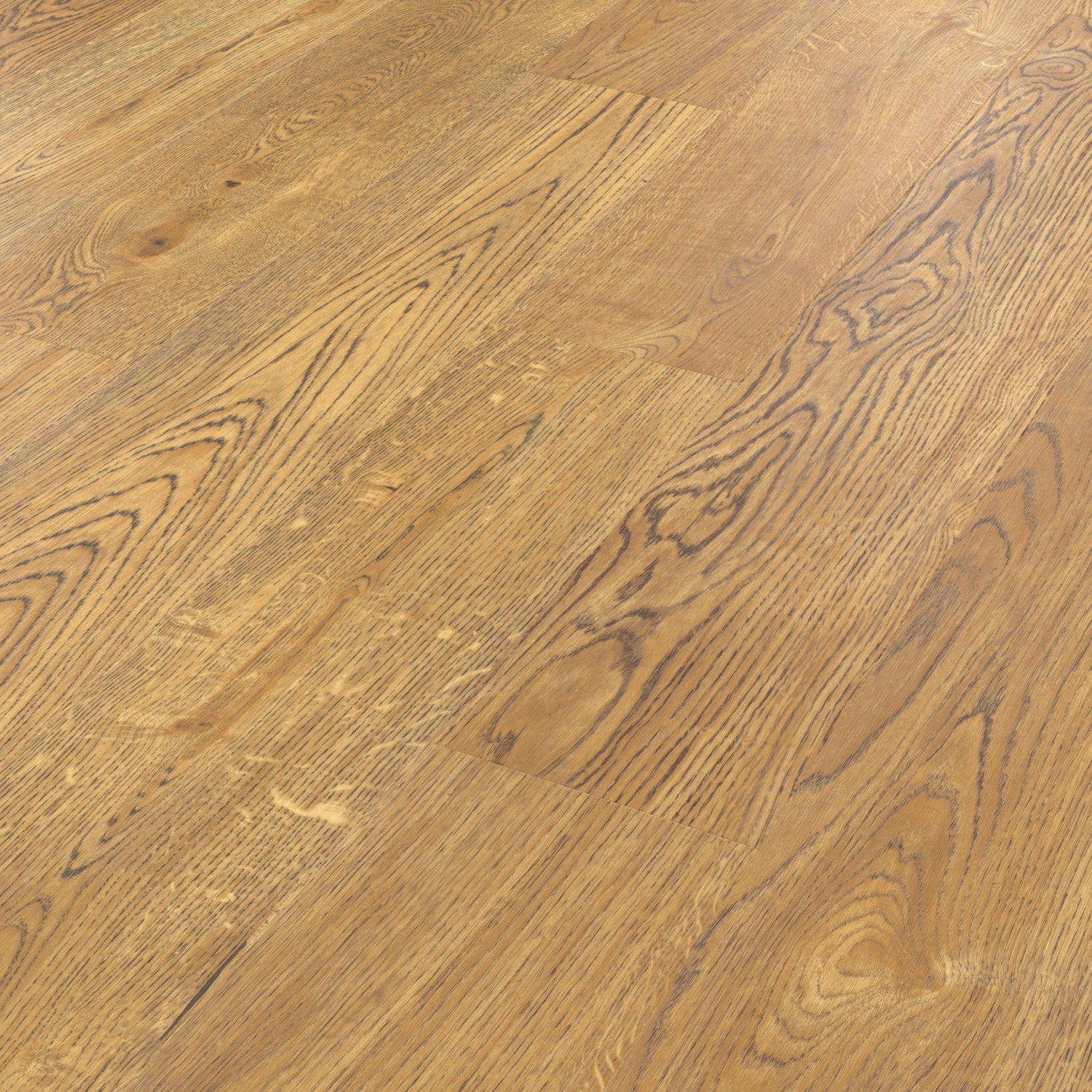 Karndean Van Gogh Rigid Core LVT Flooring in English Character Oak RKP8115 - 3.2m2 Full Pack