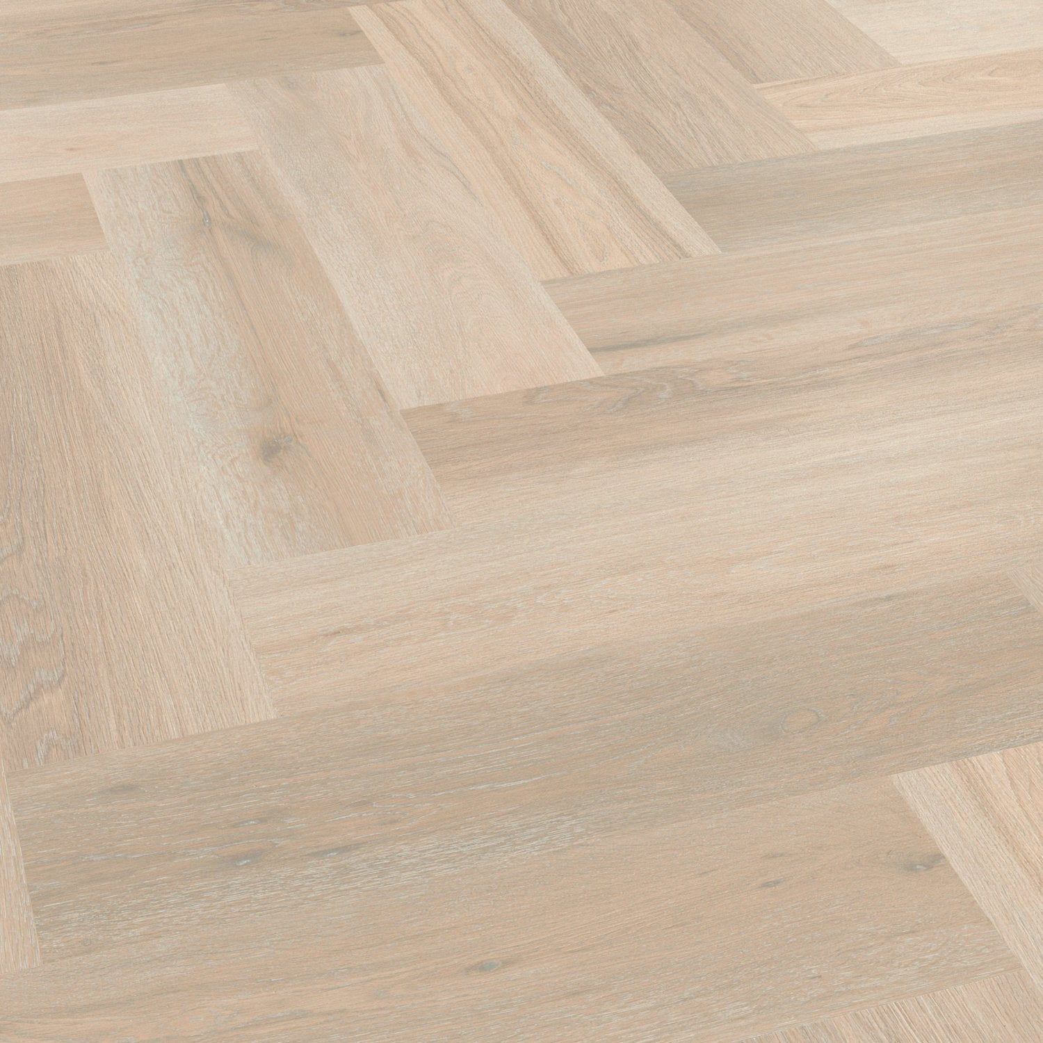 Karndean Van Gogh Rigid Core LVT Flooring in Texas White Ash Herringbone SM-VGW8105-RKP - 3.01m2 Full Pack